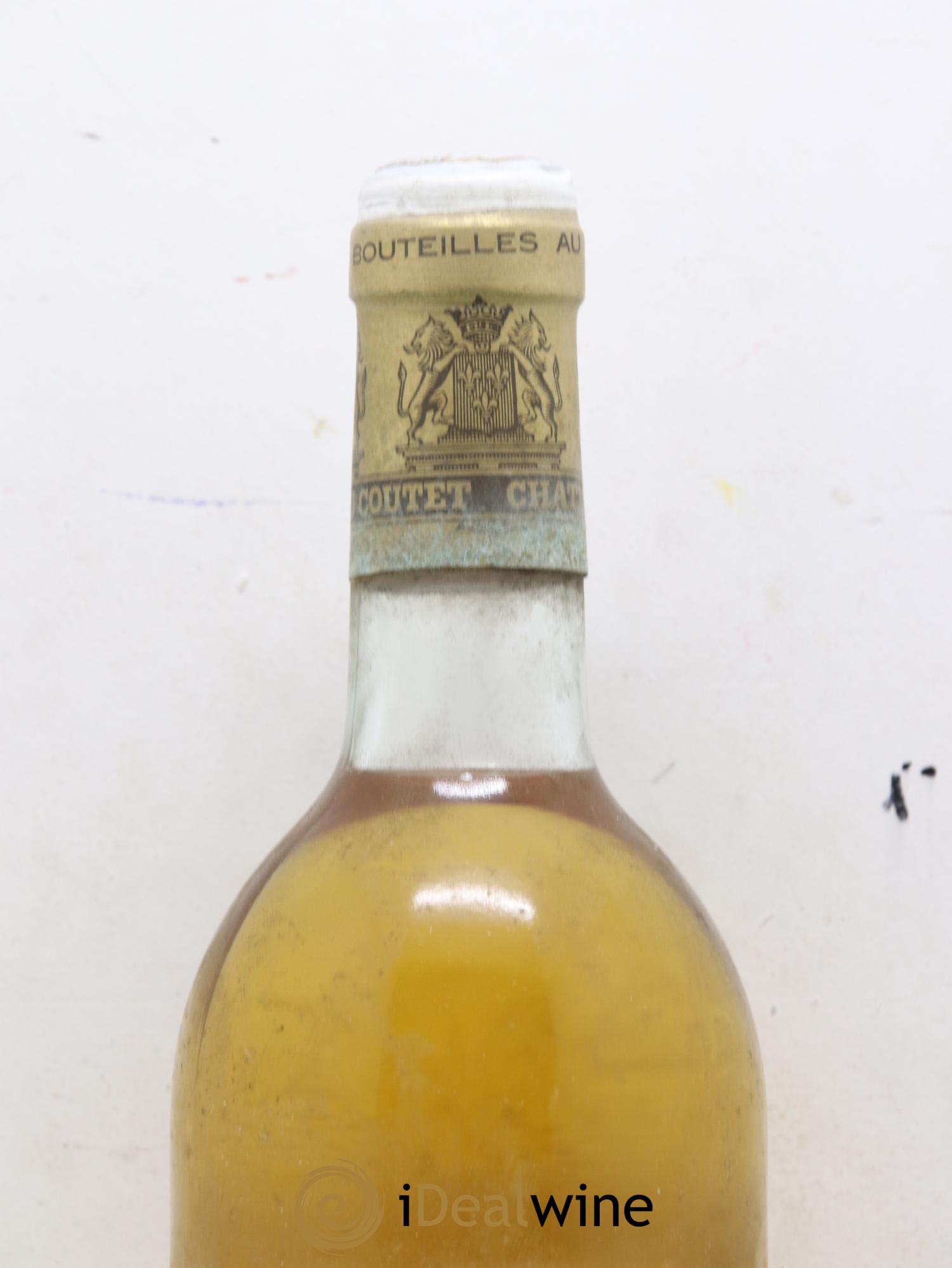 Château Coutet 1er Grand Cru Classé 1979 - Lotto di 1 bottiglia - 1