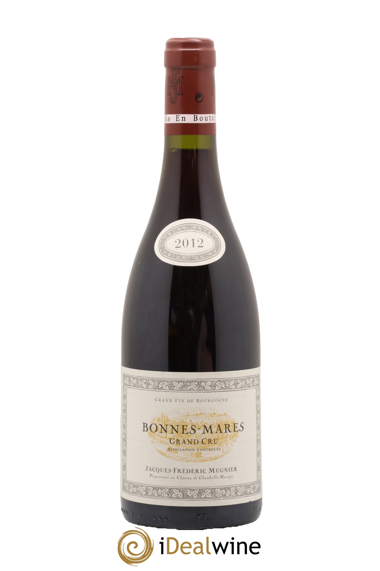 Bonnes-Mares Grand Cru Jacques-Frédéric Mugnier 2012 - Lot de 1 bouteille - 0