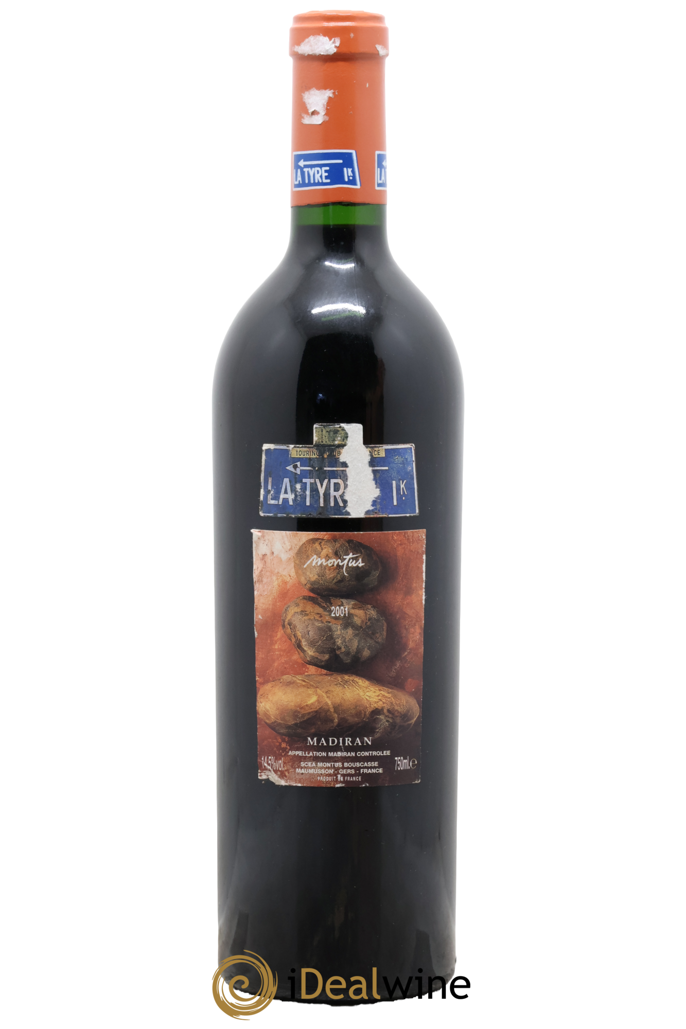 Madiran Château Montus-La Tyre Alain Brumont 2001 - Lot de 1 bouteille - 0