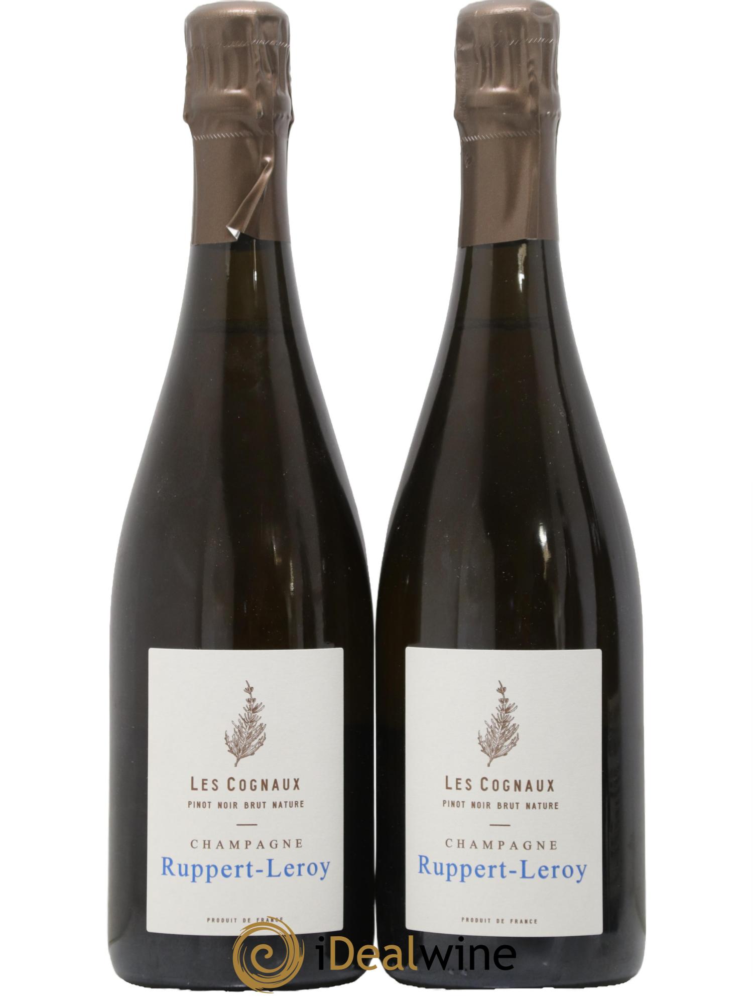 Les Cognaux Brut Nature Ruppert-Leroy 2017 - Lot de 2 bouteilles - 0