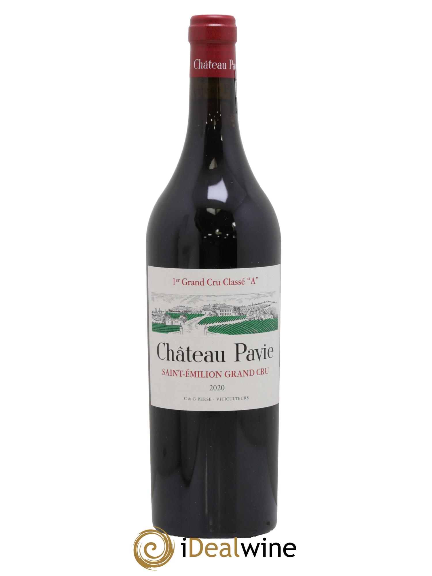 Château Pavie 1er Grand Cru Classé A 2020 - Lot de 1 bouteille - 0