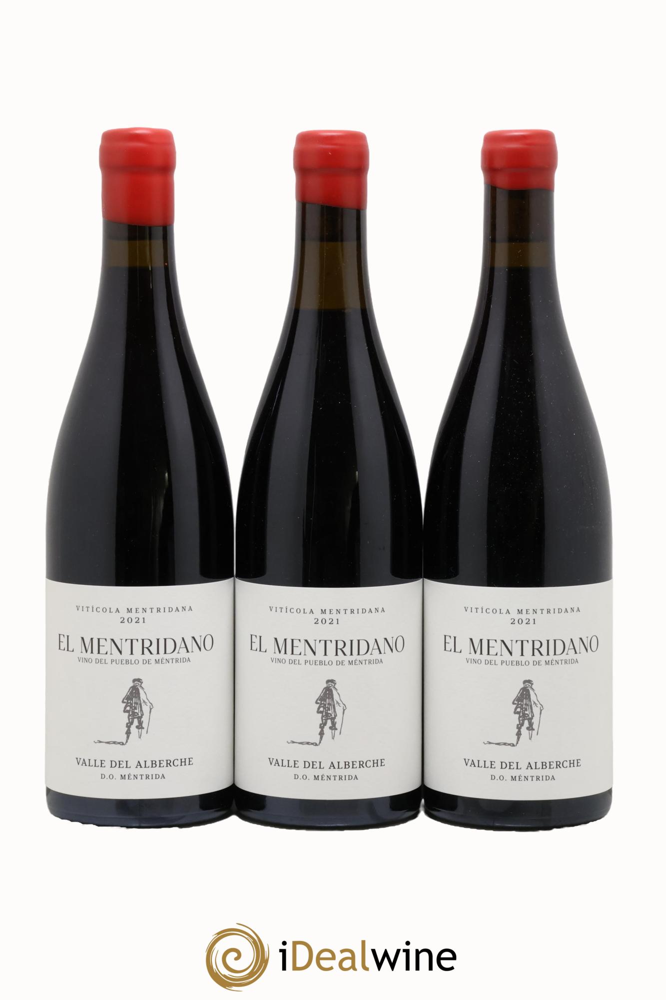 Mentridà DO Viticola Mentridana (anciennement Daniel Jimenez-Landi) El Mentridano 2021 - Lot de 3 bouteilles - 0