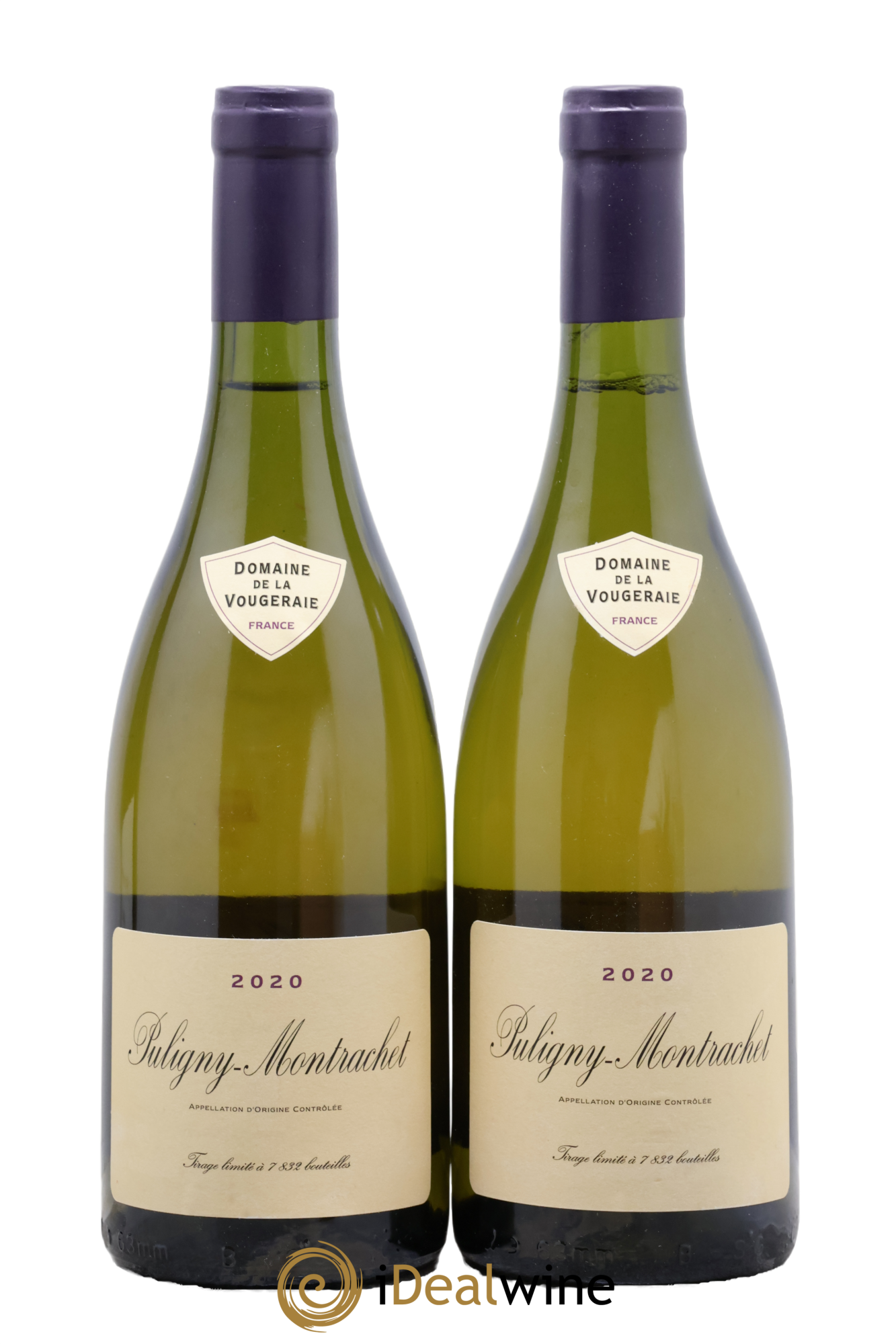 Puligny-Montrachet La Vougeraie 2020 - Lote de 2 botellas - 0