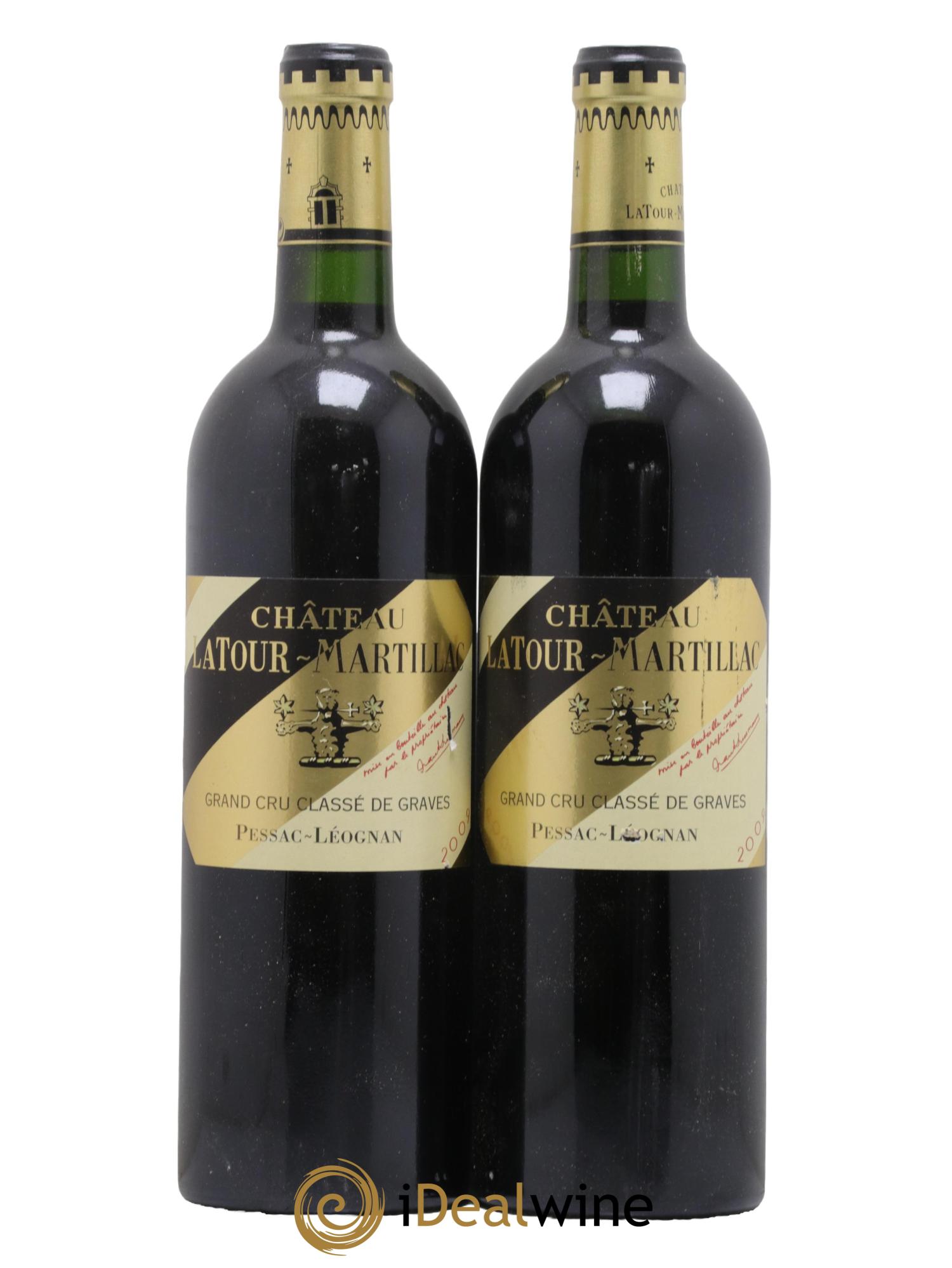 Château Latour-Martillac Cru Classé de Graves 2009 - Lot de 2 bouteilles - 0