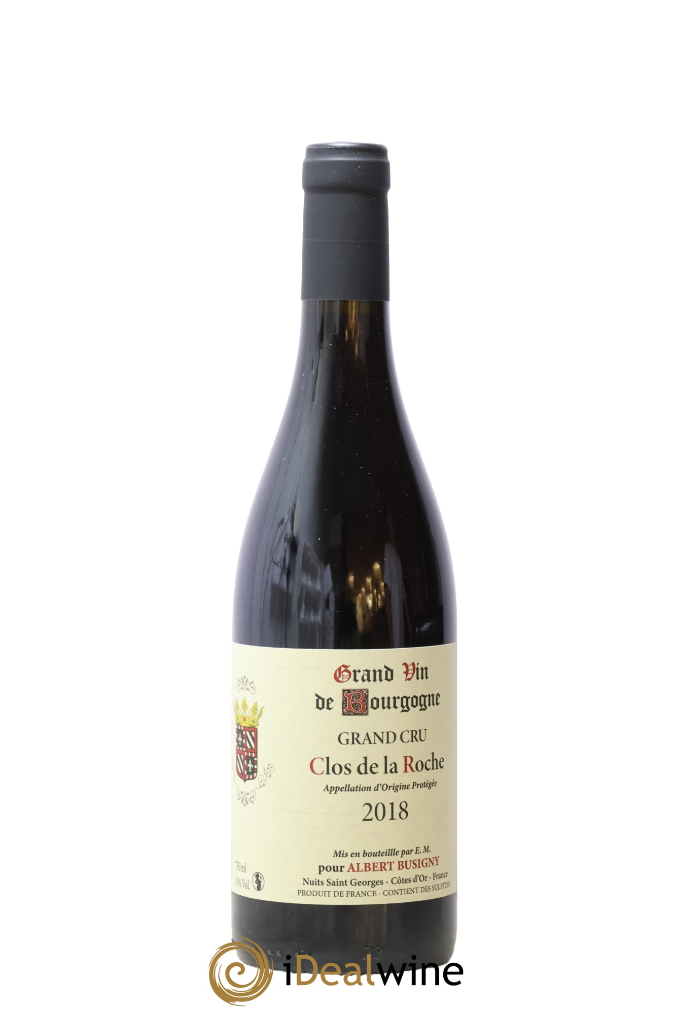 Clos de la Roche Grand Cru Albert Busigny 2018 - Posten von 1 Flasche - 0