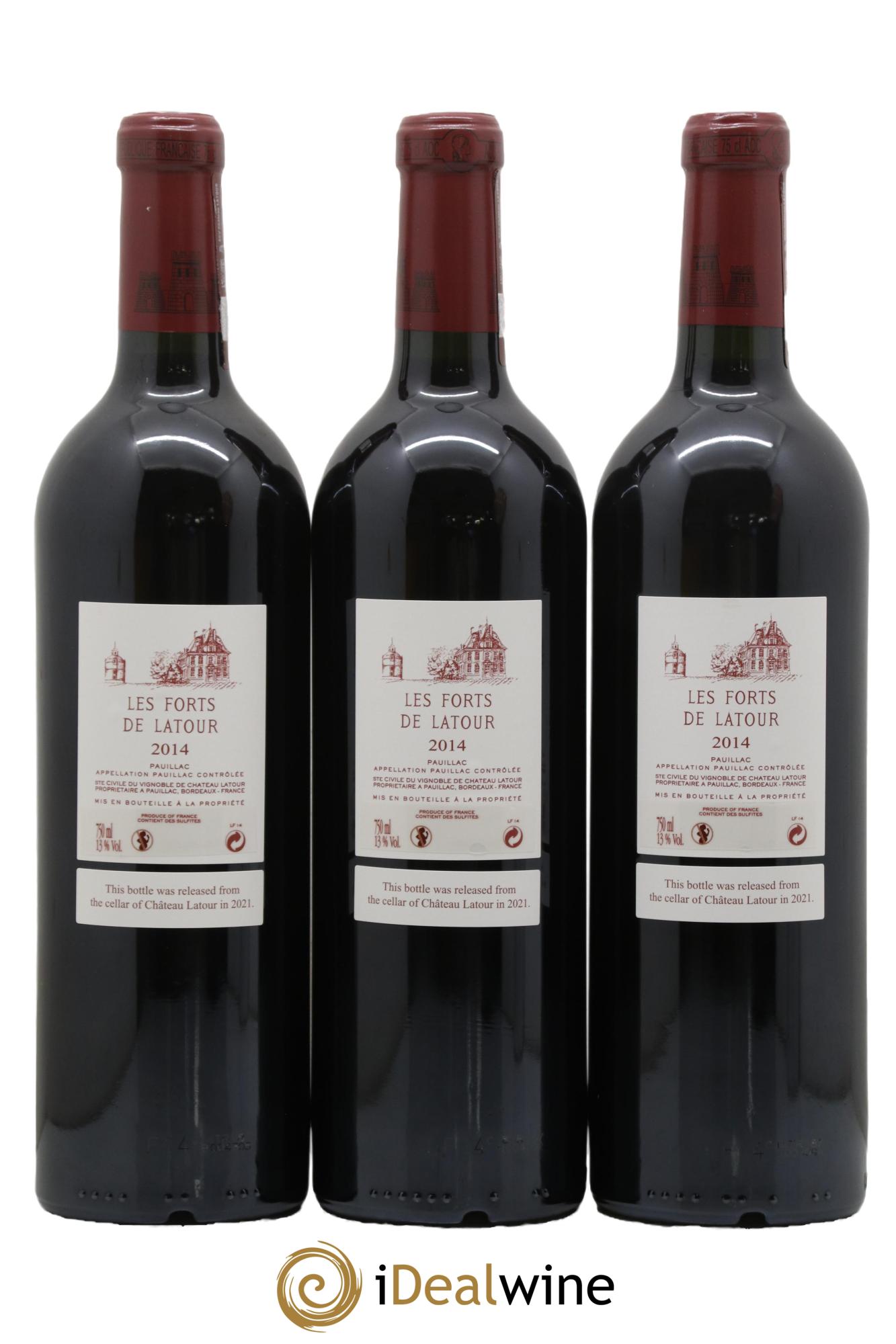 Les Forts de Latour Second Vin 2014 - Lot of 6 bottles - 4