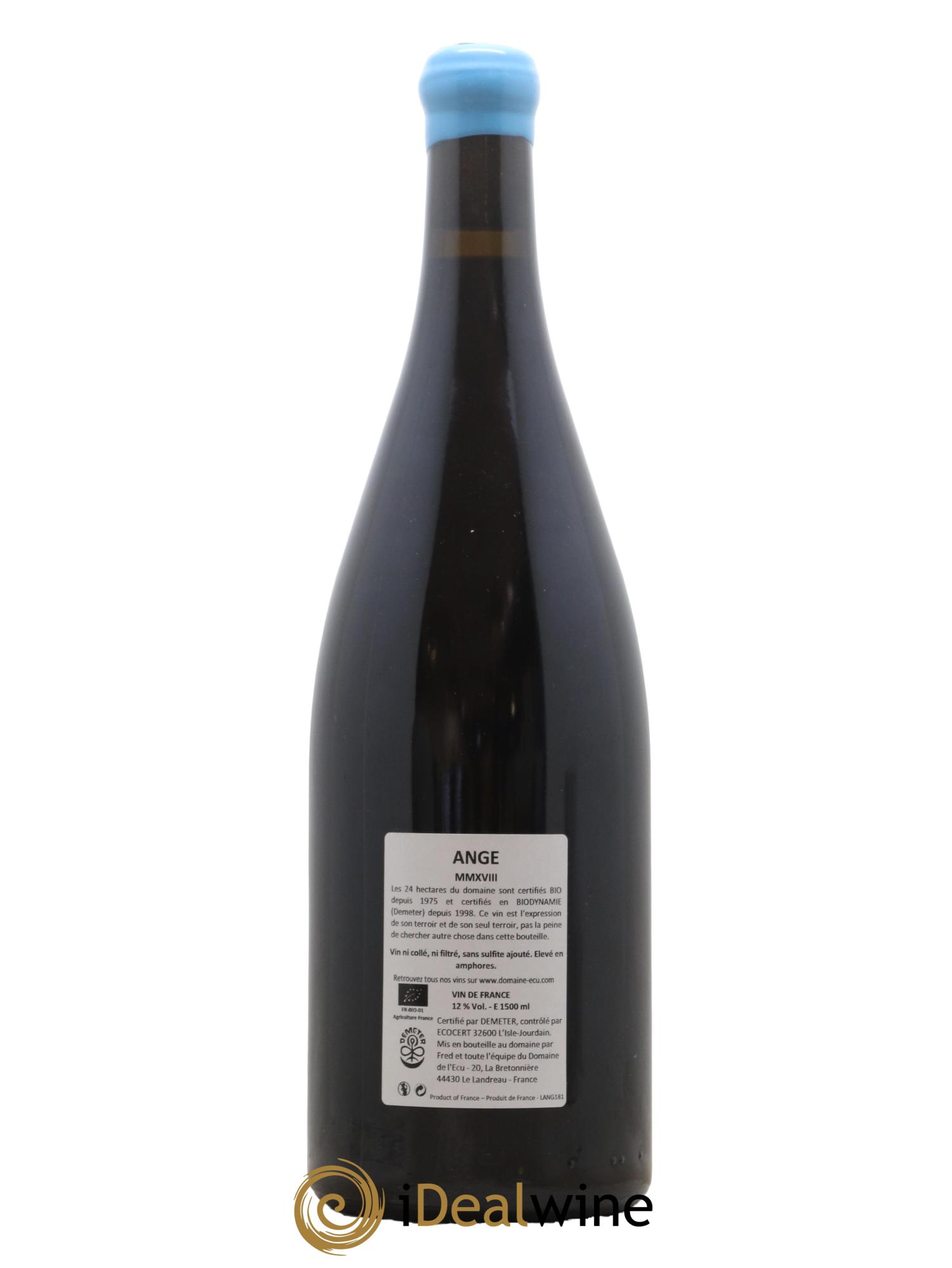 Vin de France Ange Domaine de L'Ecu 2018 - Lot de 1 magnum - 1