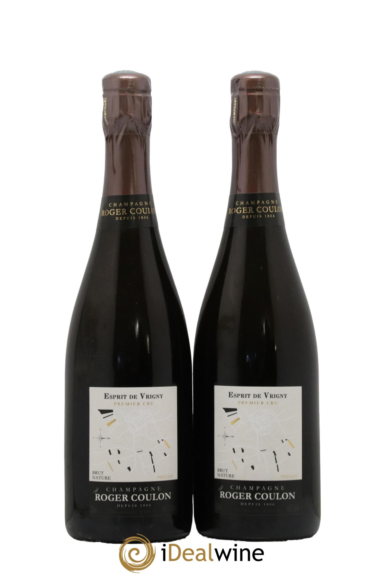 Esprit de Vrigny Vieilles Vignes Brut Nature Roger Coulon - Lot de 2 bouteilles - 0