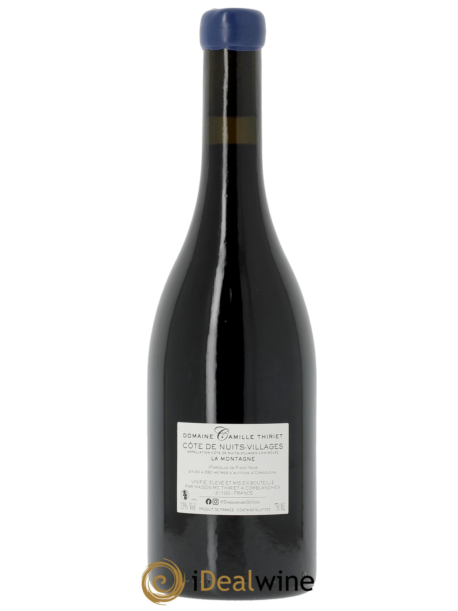 Côte de Nuits-Villages La Montagne Maison Thiriet 2023 - Lot de 1 bouteille - 1