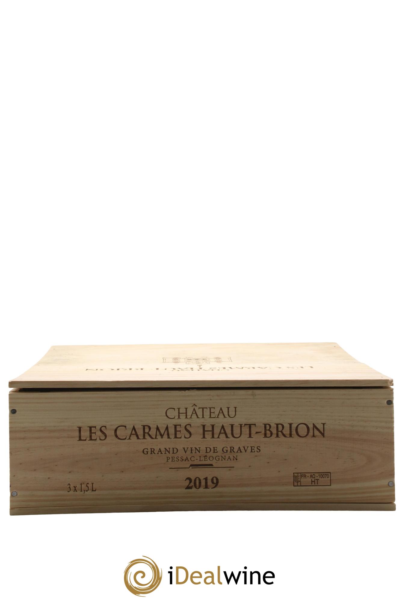 Château Les Carmes Haut-Brion 2019 - Lot of 3 magnums - 1