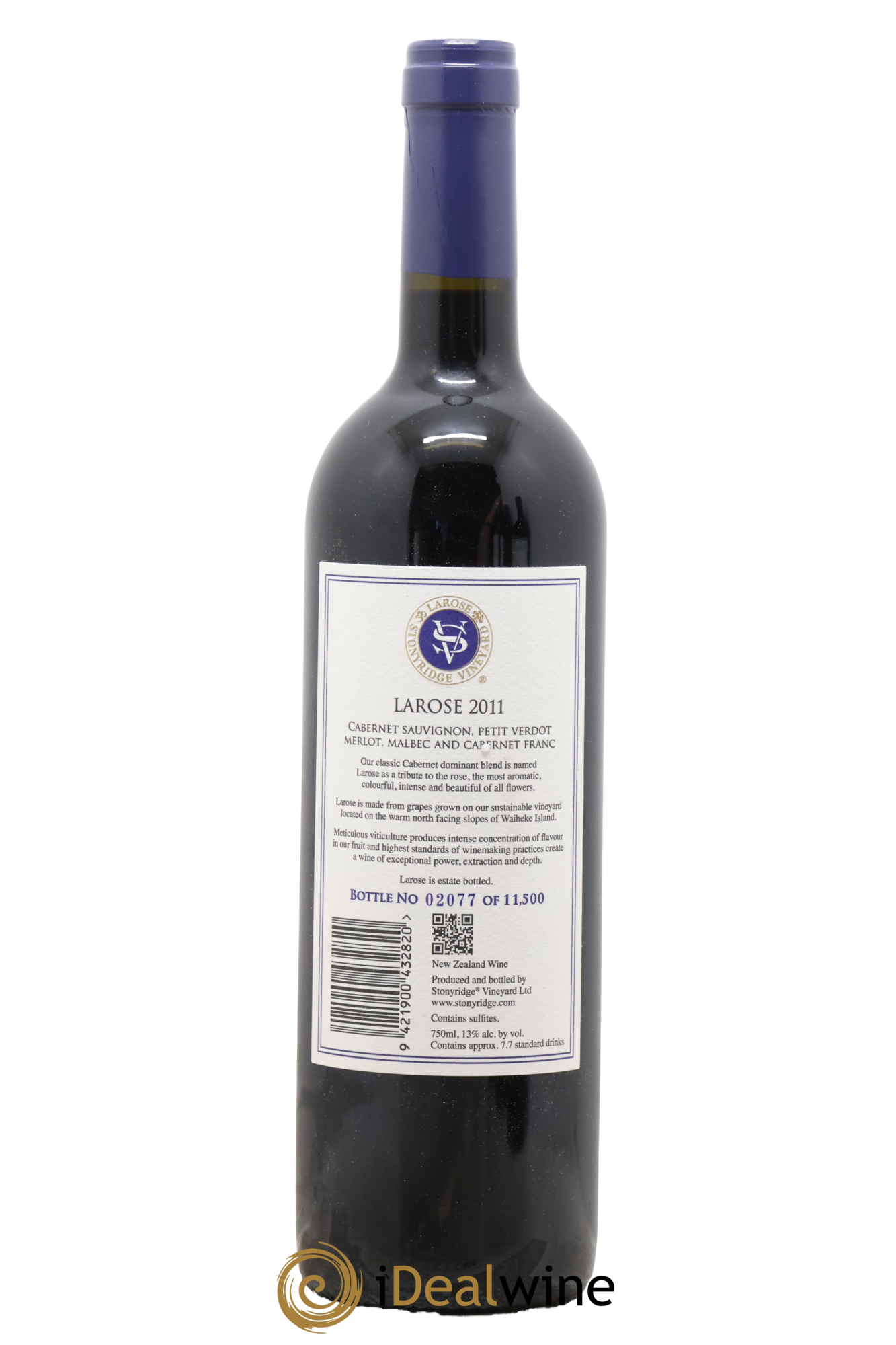 Nouvelle Zélande Waiheke Island Larose Stonyridge Vineyard 2011 - Lot of 1 bottle - 1