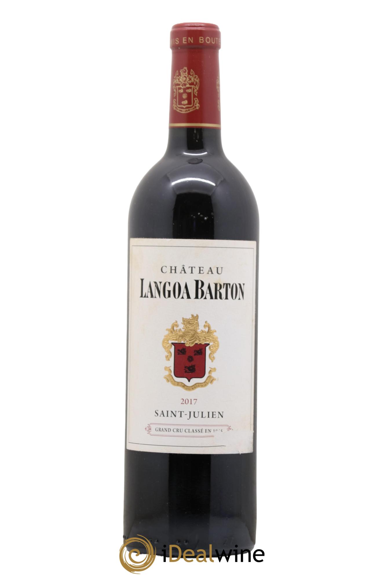 Château Langoa Barton 3ème Grand Cru Classé 2017 - Lot de 1 bouteille - 0