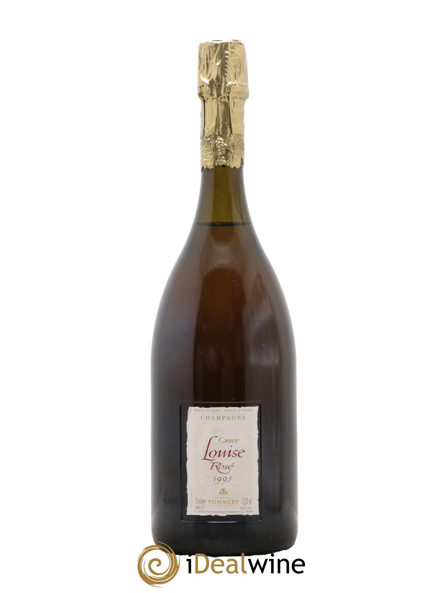 Cuvée Louise Pommery 1995 - Posten von 1 Flasche - 0