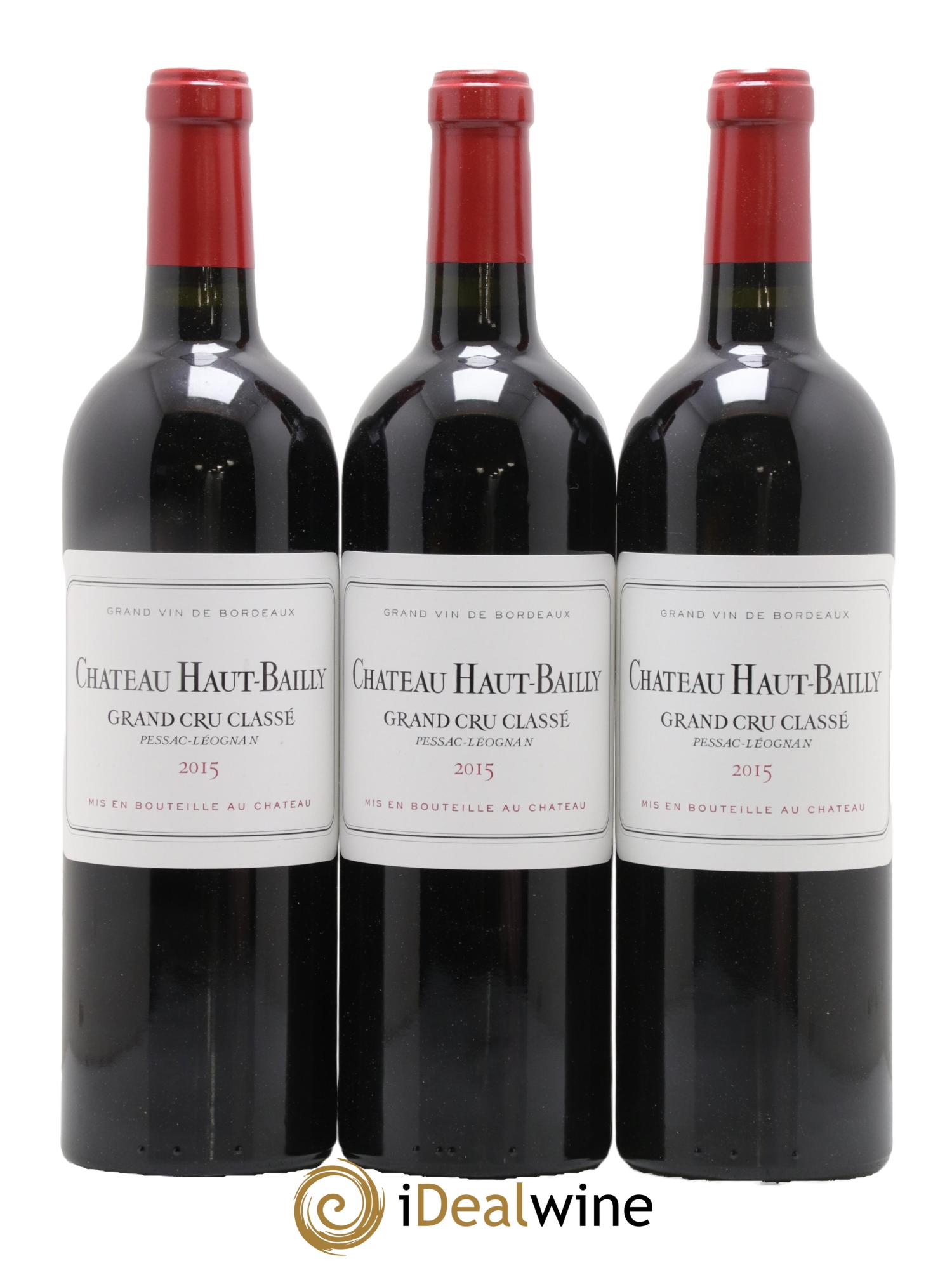 Château Haut-Bailly Cru Classé de Graves 2015 - Lot de 6 bouteilles - 2