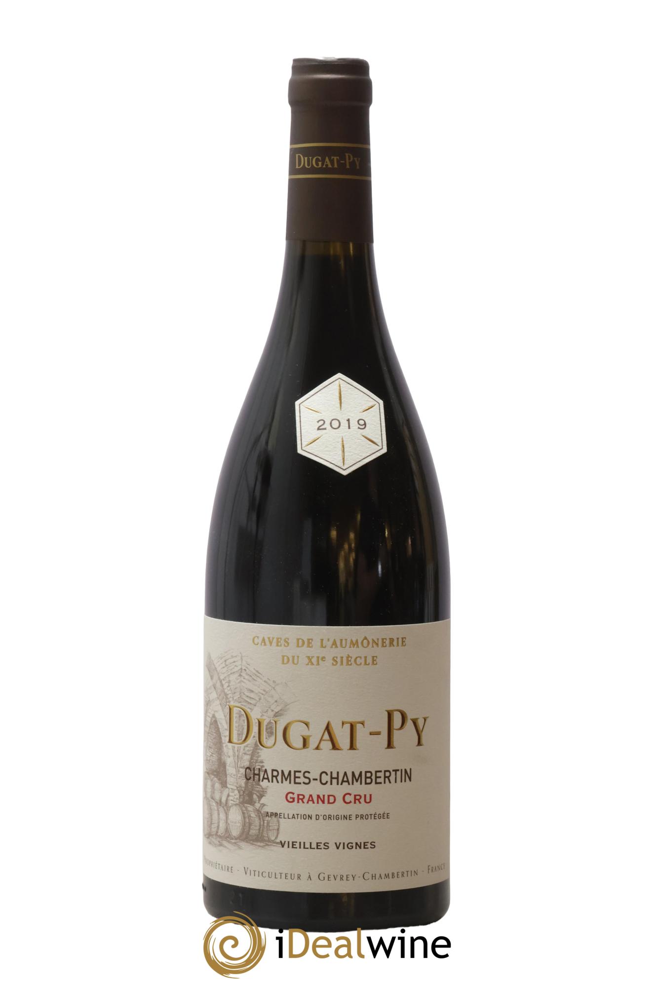 Charmes-Chambertin Grand Cru Vieilles Vignes Dugat-Py 2019 - Lot de 1 bouteille - 0