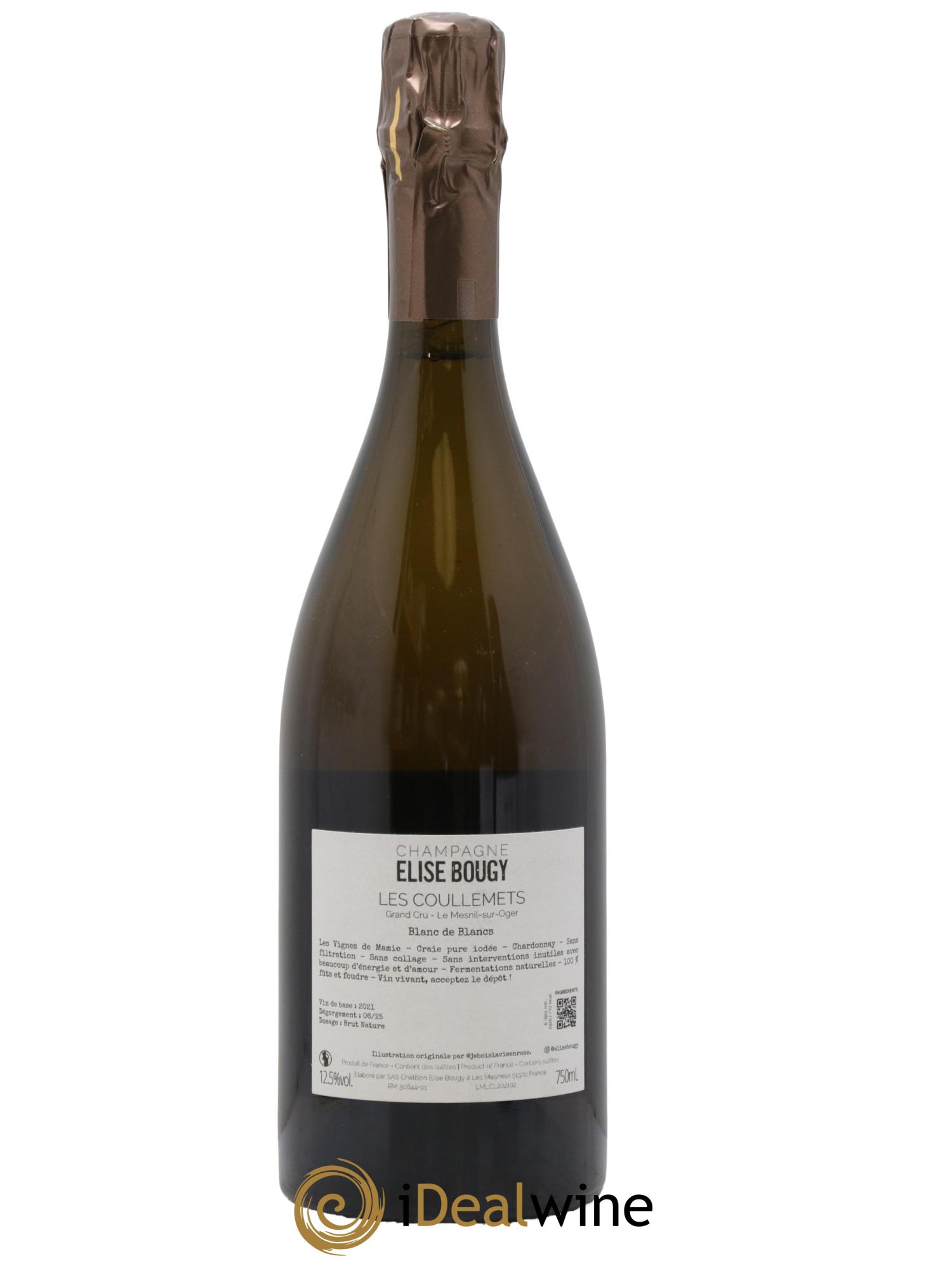 Les Coullemets Elise Bougy - Lot de 1 bouteille - 1