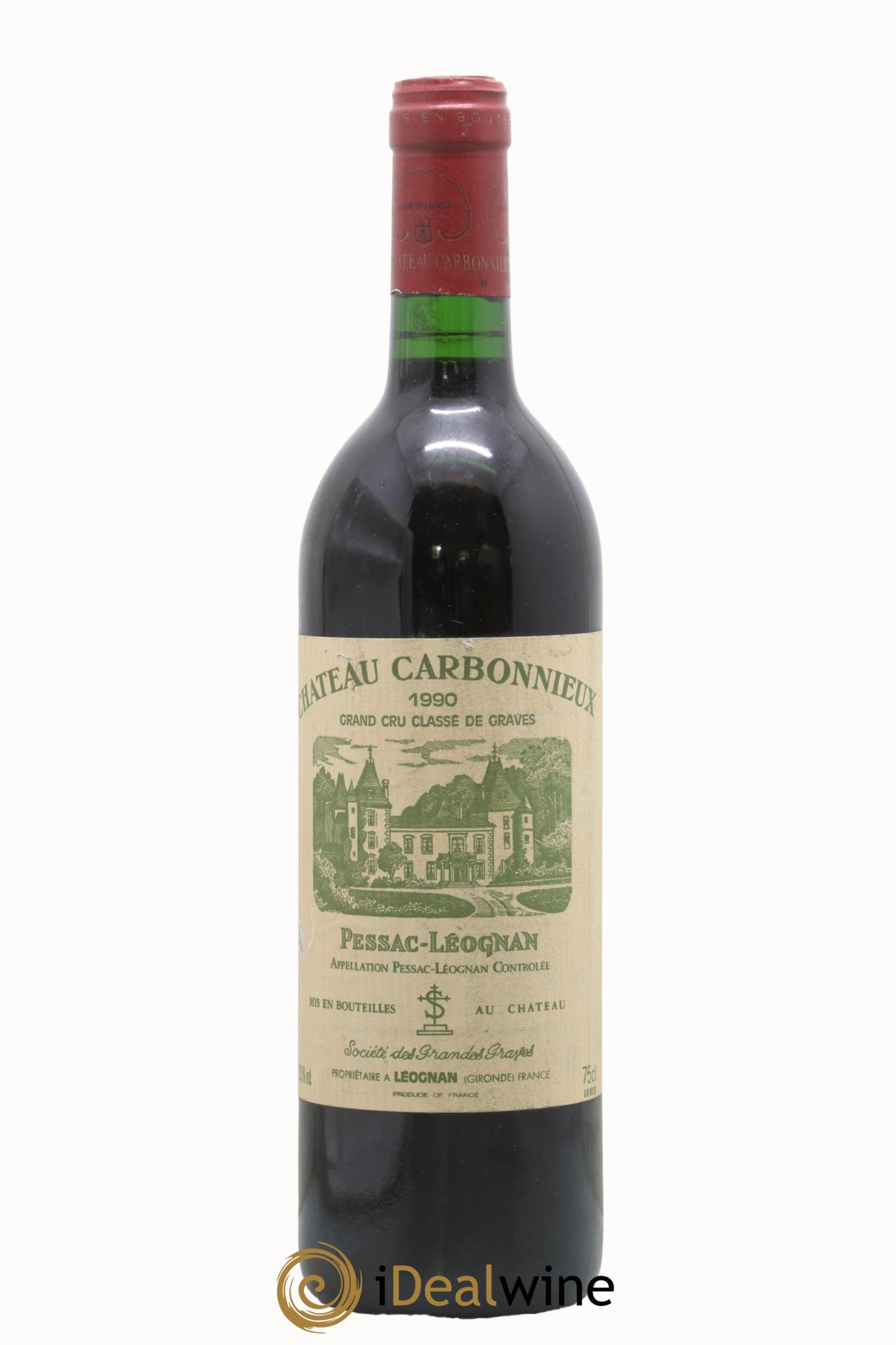 Château Carbonnieux Cru Classé de Graves 1990 - Lotto di 1 bottiglia - 0
