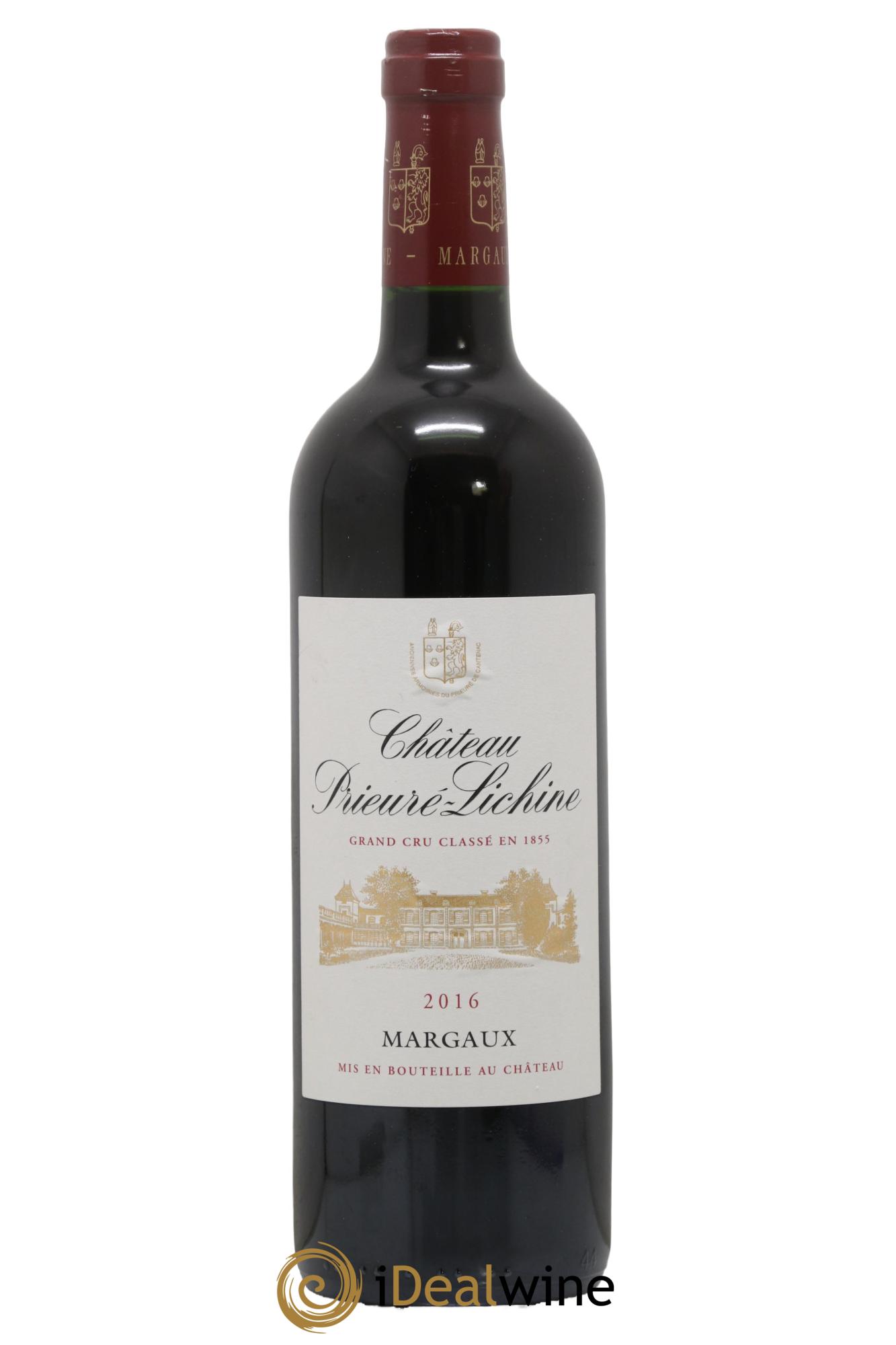 Château Prieuré Lichine 4ème Grand Cru Classé 2016 - Lot de 1 bouteille - 0