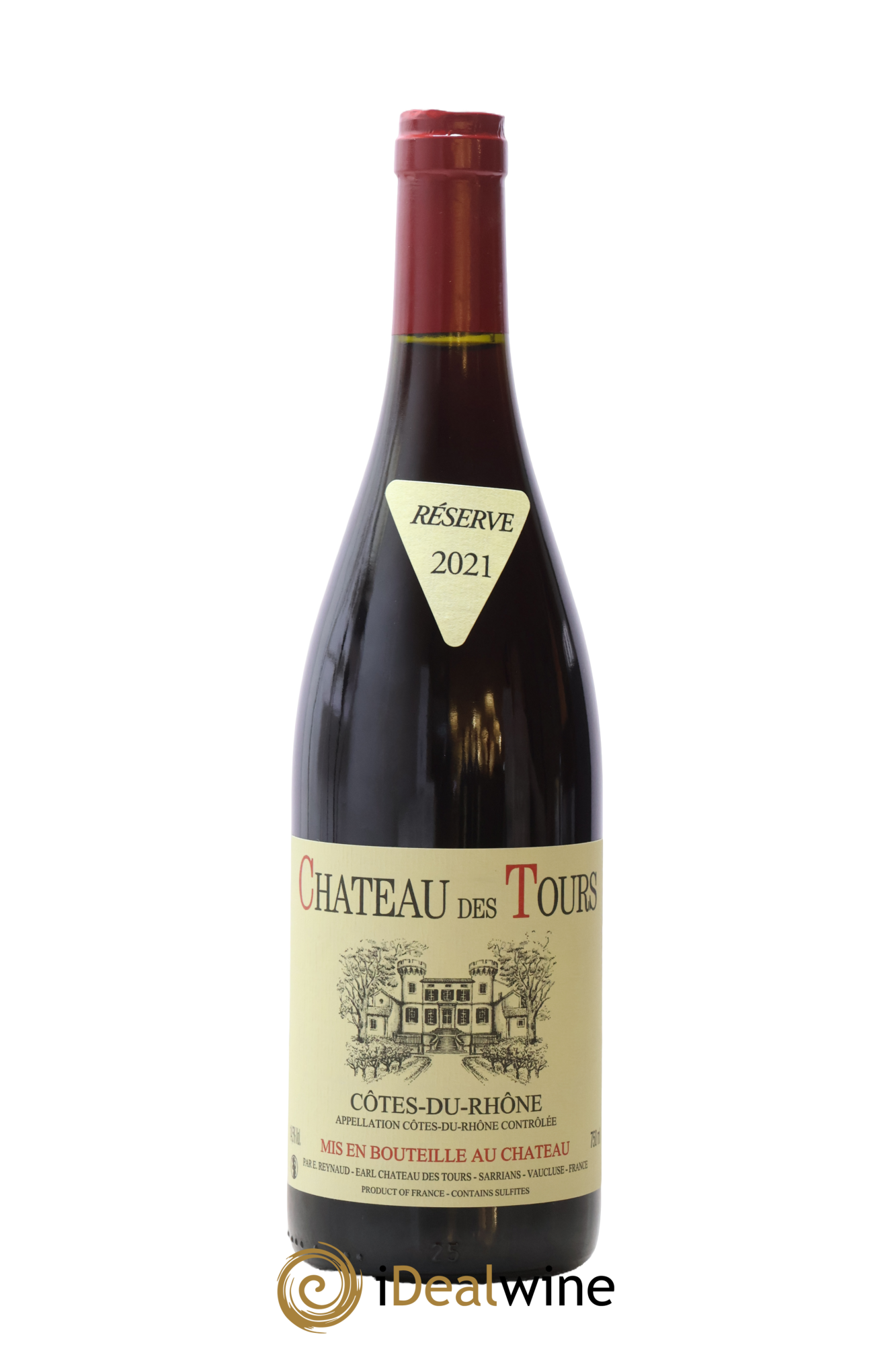 Côtes-du-Rhône Château des Tours Emmanuel Reynaud 2021 - Lot de 1 bouteille - 0