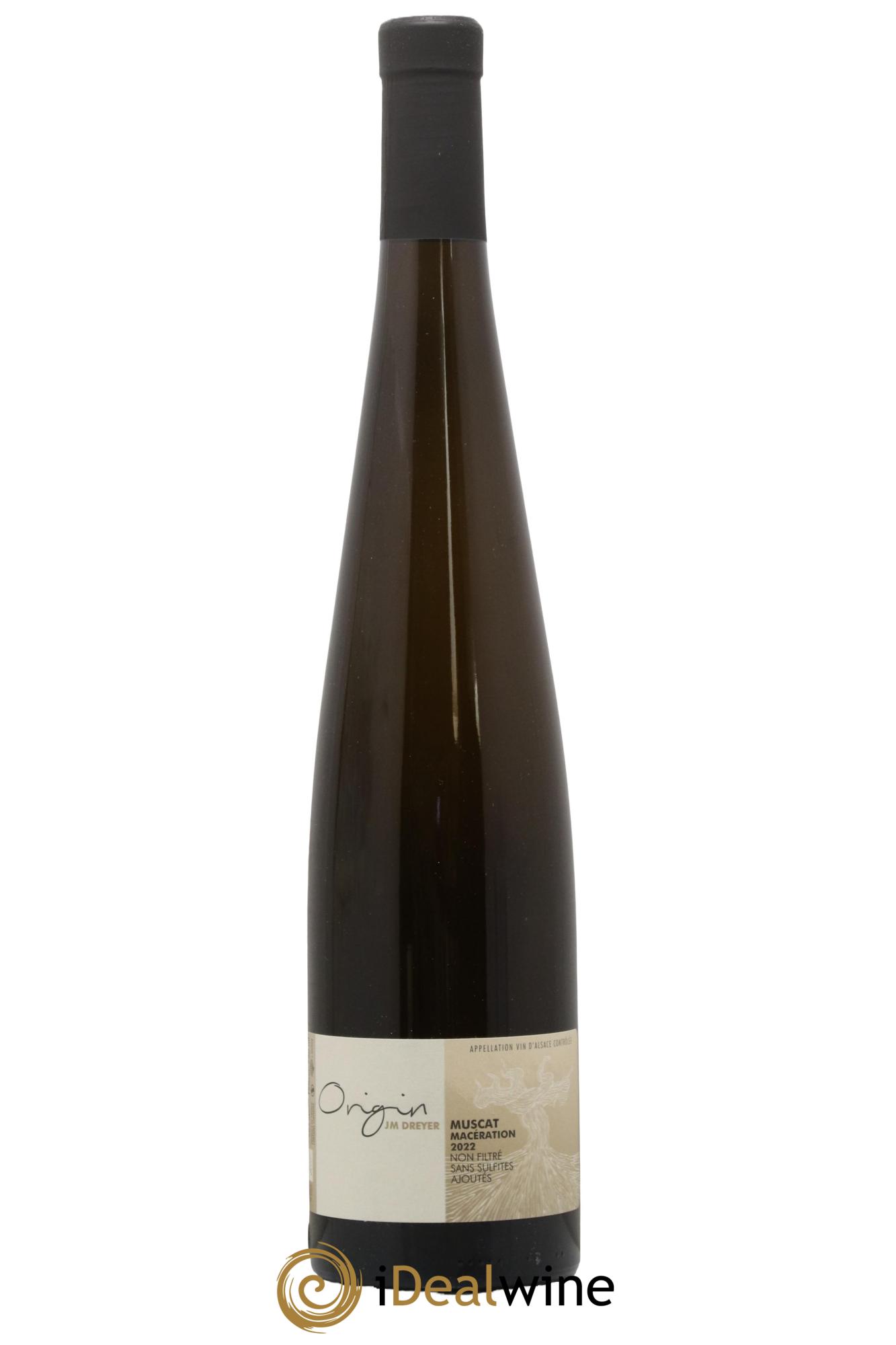 Alsace Origin Muscat Macération JM Dreyer 2022 - Lot de 1 bouteille - 0