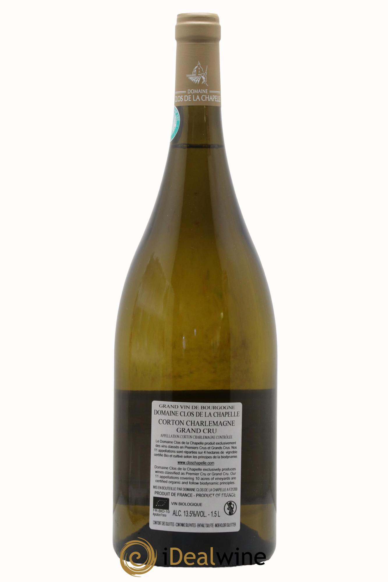 Corton-Charlemagne Grand Cru Clos De La Chapelle 2021 - Posten von 1 Magnum - 1