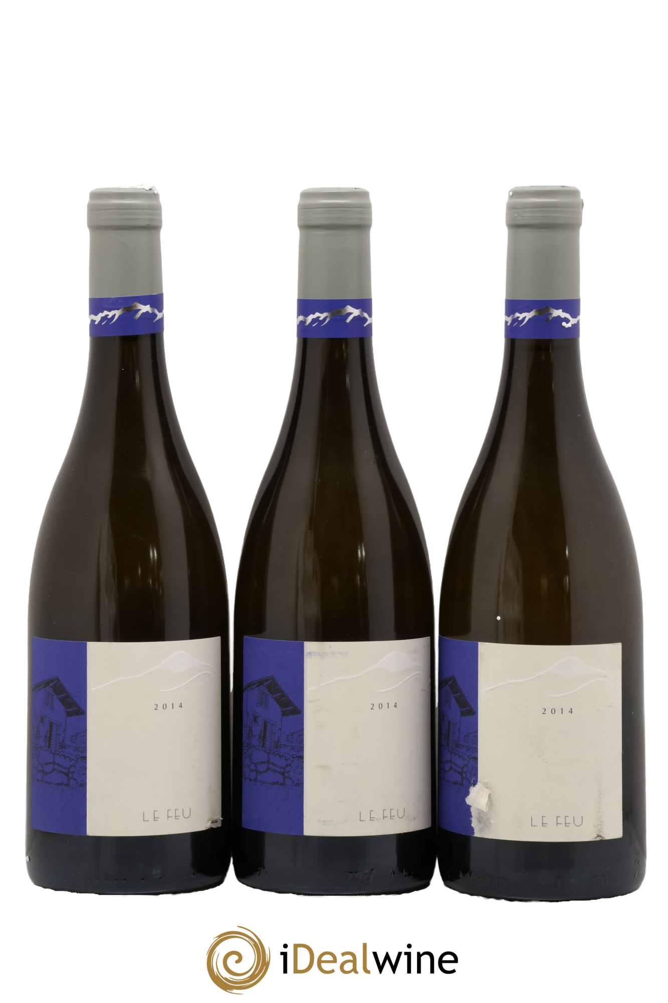 Vin de Savoie Le Feu Domaine Belluard 2014 - Lot of 3 bottles - 0