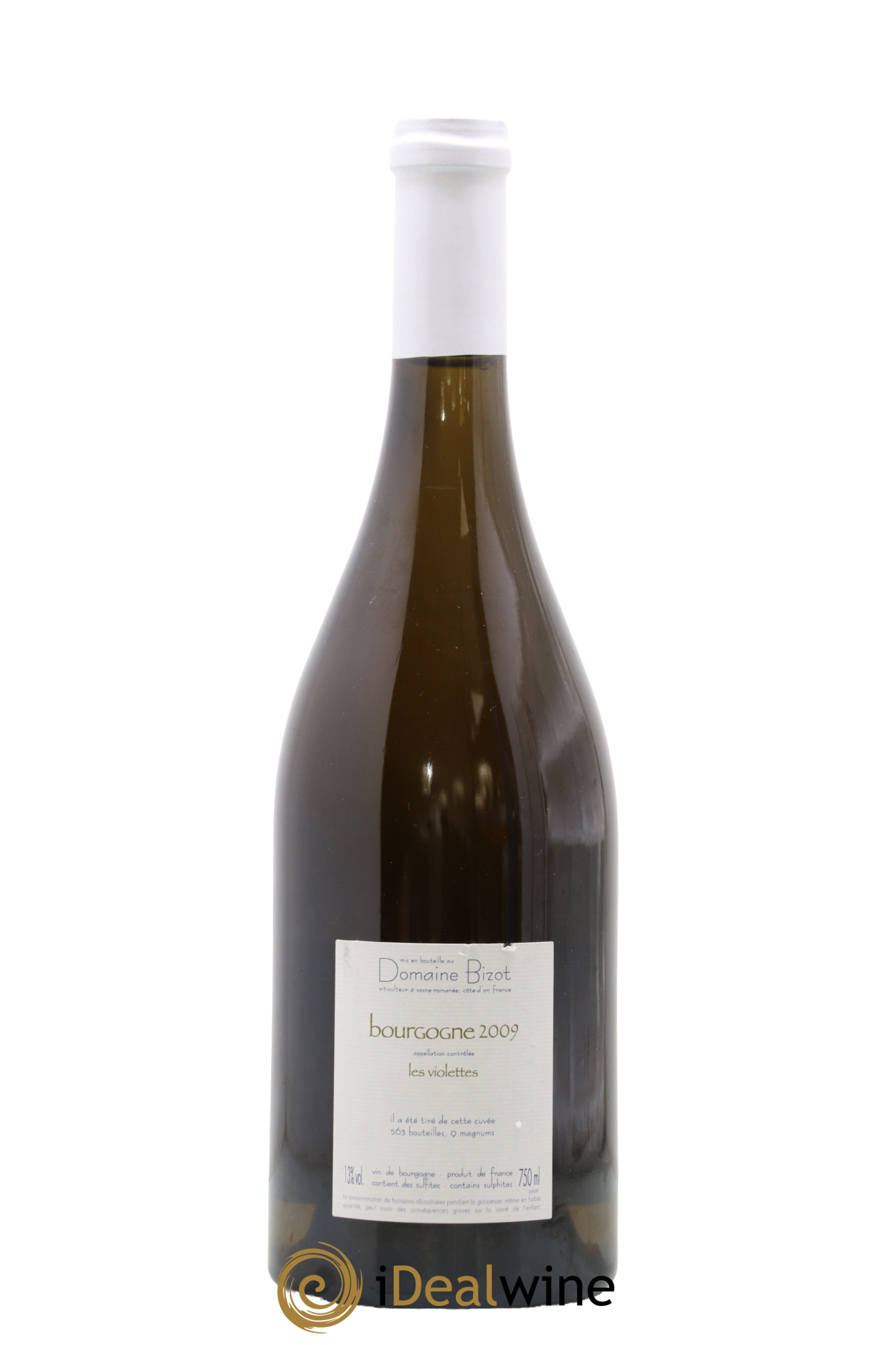 Bourgogne Les Violettes Bizot (Domaine) 2009 - Lot de 1 bouteille - 1