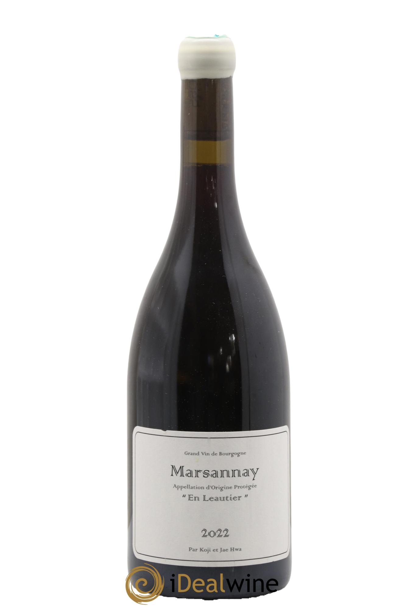 Marsannay En Leautier Domaine Koji et Jae Hwa 2022 - Lot de 1 bouteille - 0