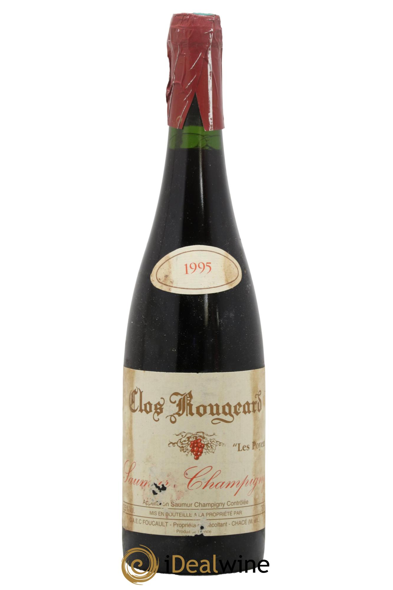 Saumur-Champigny Les Poyeux Clos Rougeard  1995 - Posten von 1 Flasche - 0