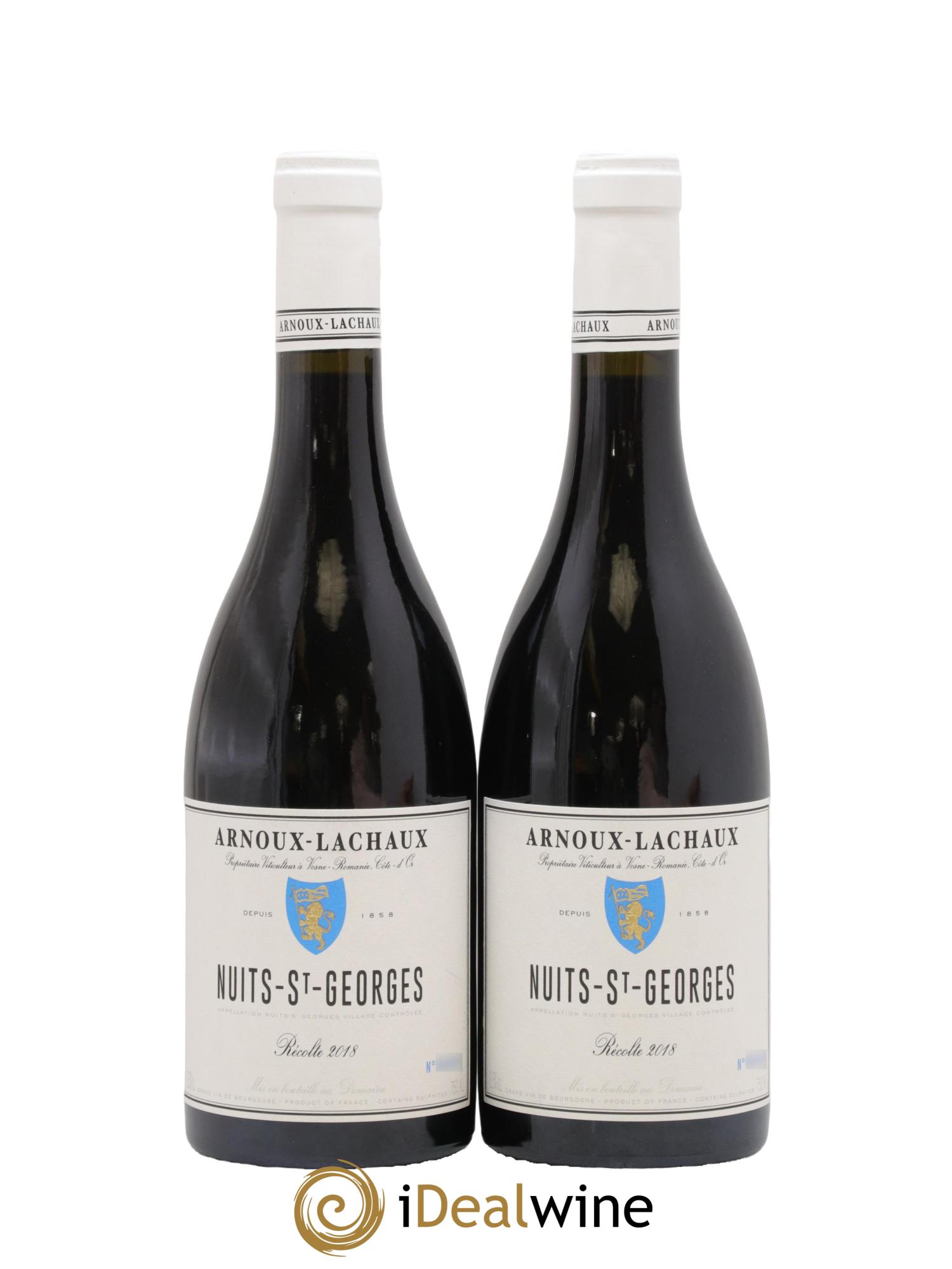 Nuits-Saint-Georges Arnoux-Lachaux (Domaine) 2018 - Lot de 2 bouteilles - 0