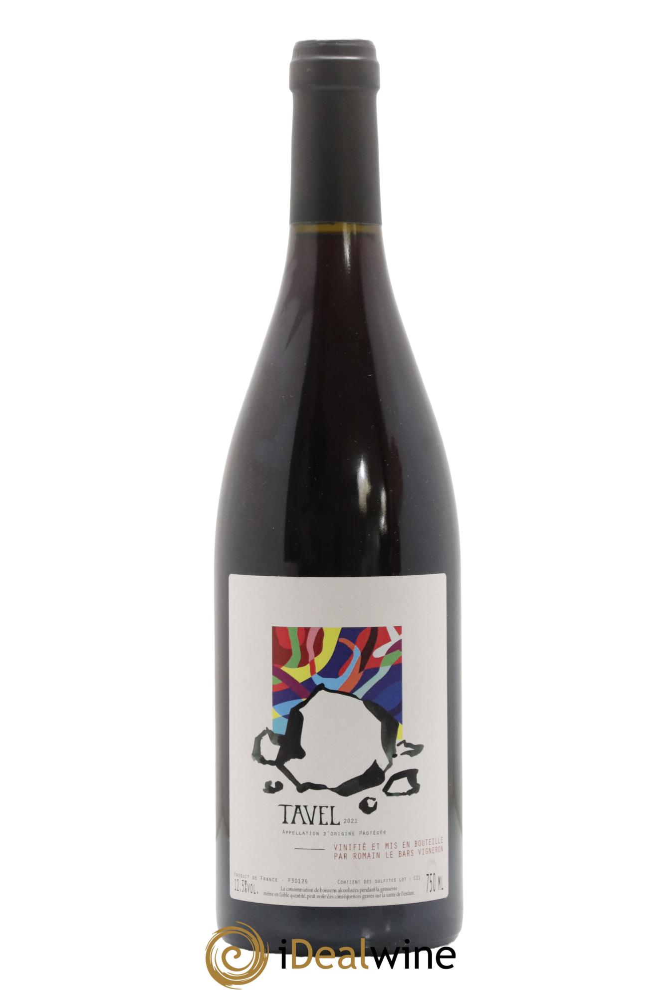 Tavel Romain Le Bars 2021 - Lot de 1 bouteille - 0
