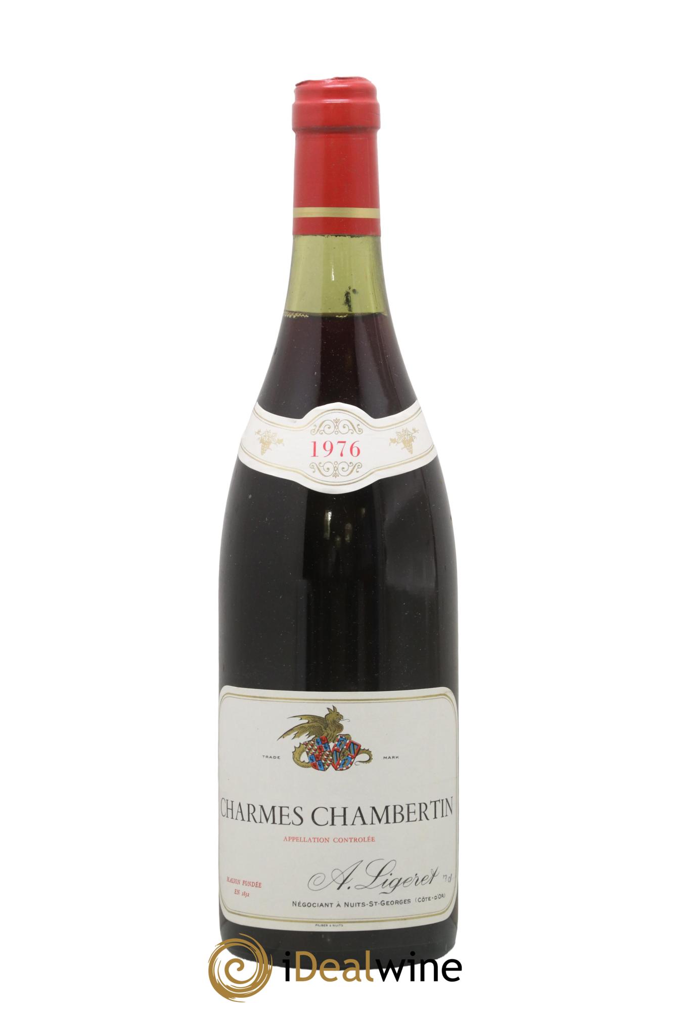 Charmes-Chambertin Grand Cru A. Ligeret 1976 - Lot of 1 bottle - 0
