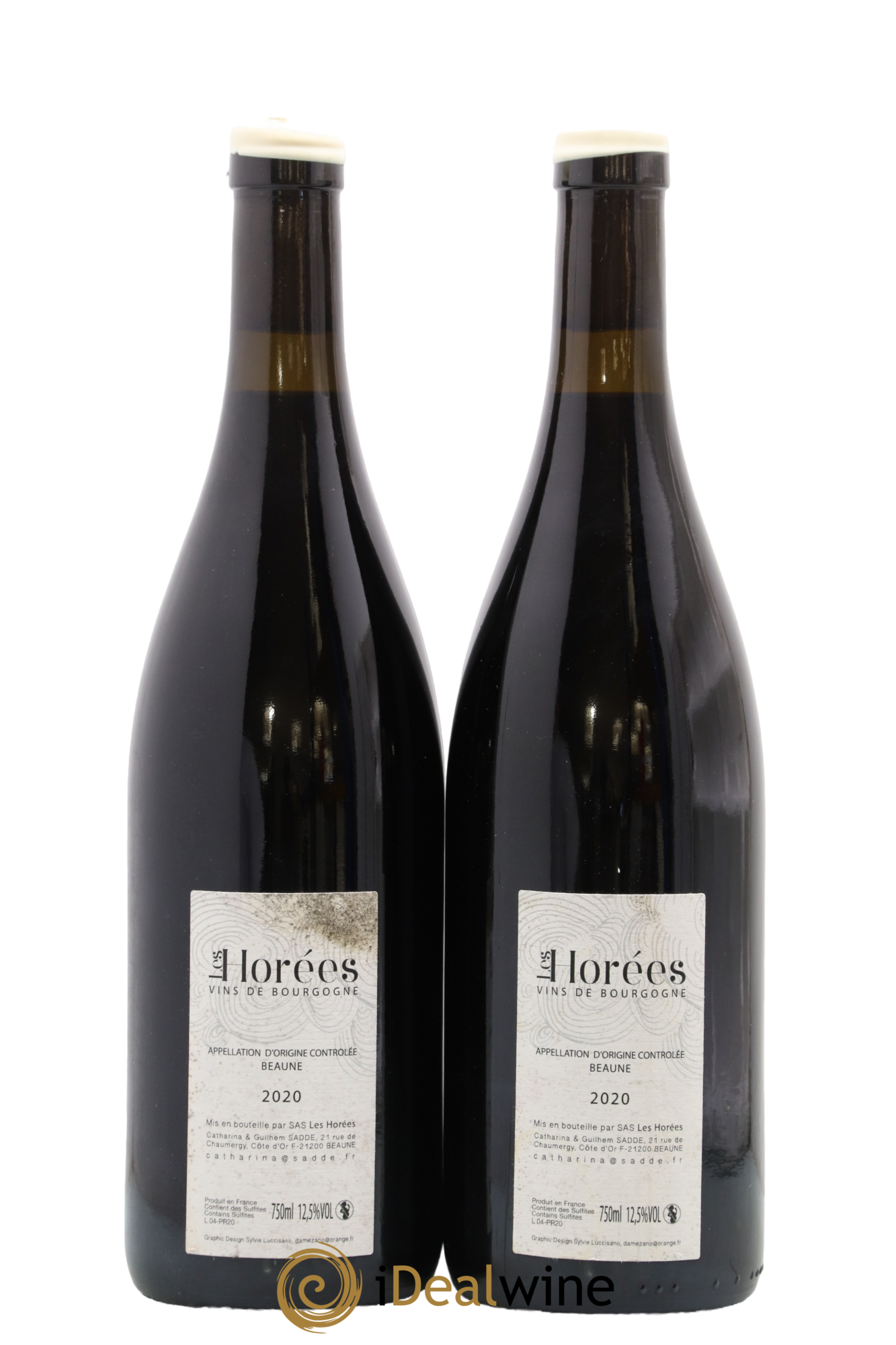 Beaune Les Prévolles Les Horées 2020 - Posten von 2 Flaschen - 1