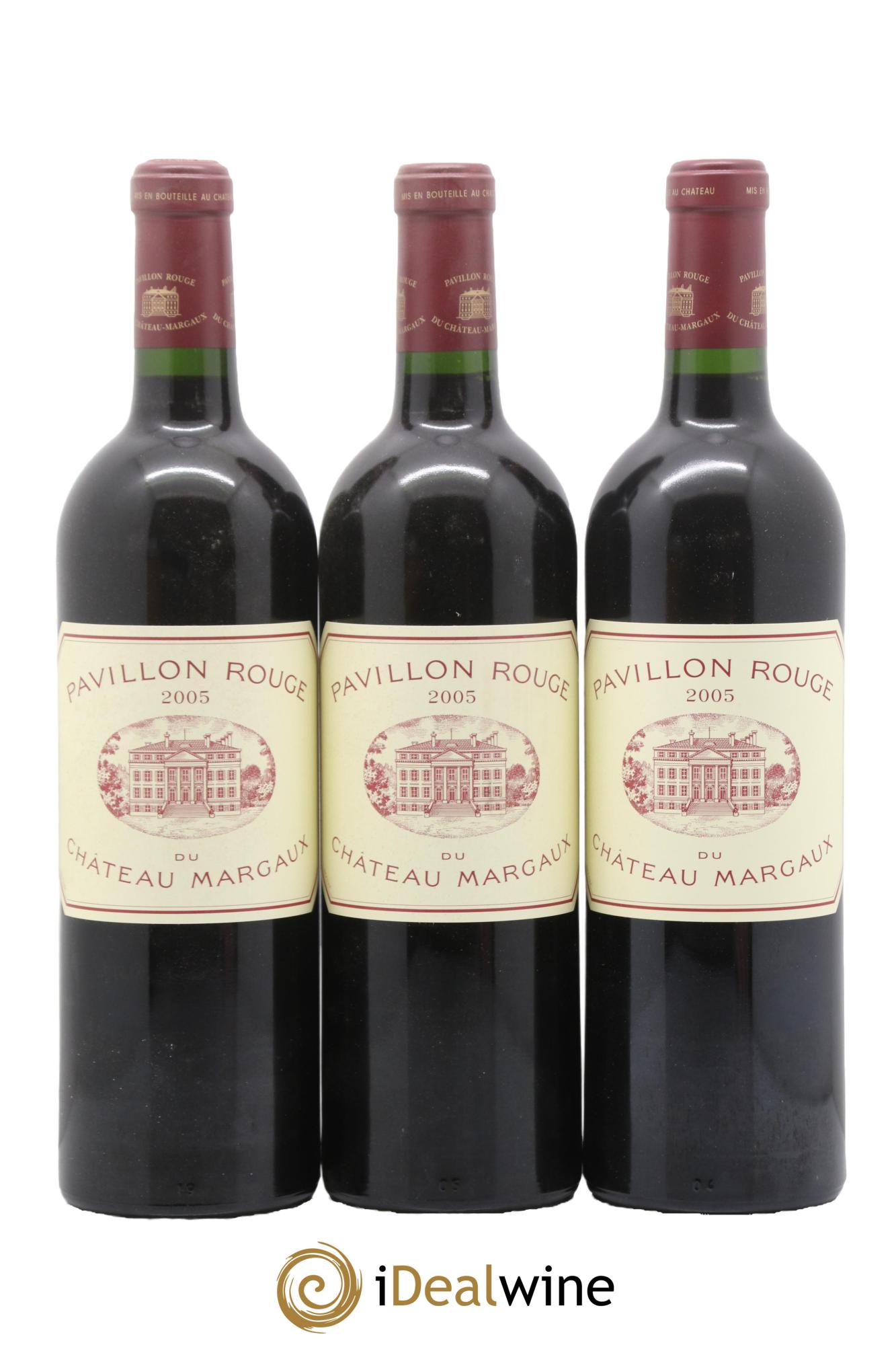 Pavillon Rouge du Château Margaux Second Vin 2005 - Lot de 12 bouteilles - 1