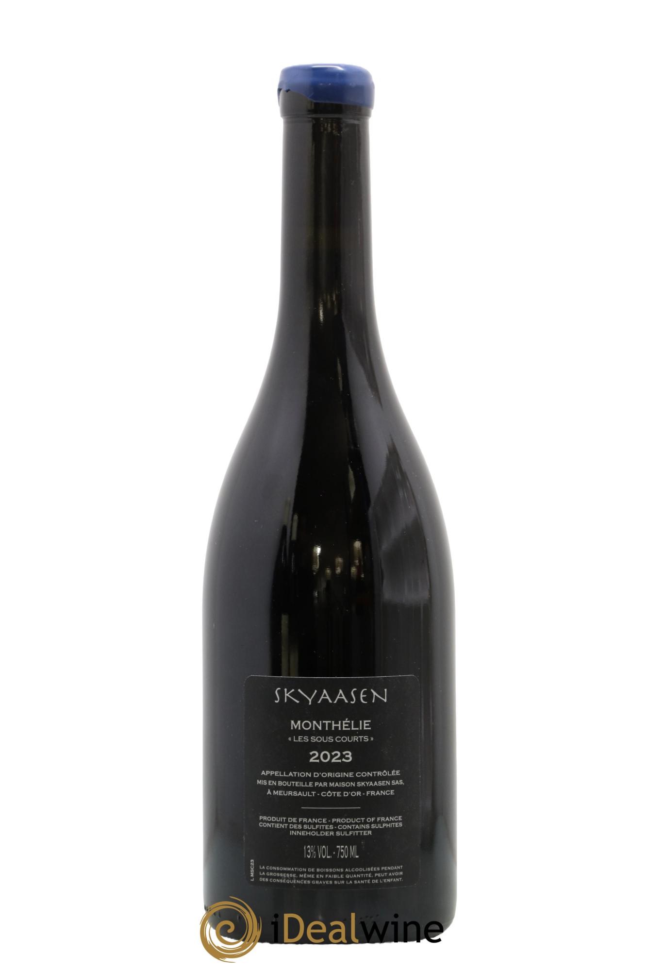 Monthélie Les Sous Courts Maison Skyaasen 2023 - Lot of 1 bottle - 1