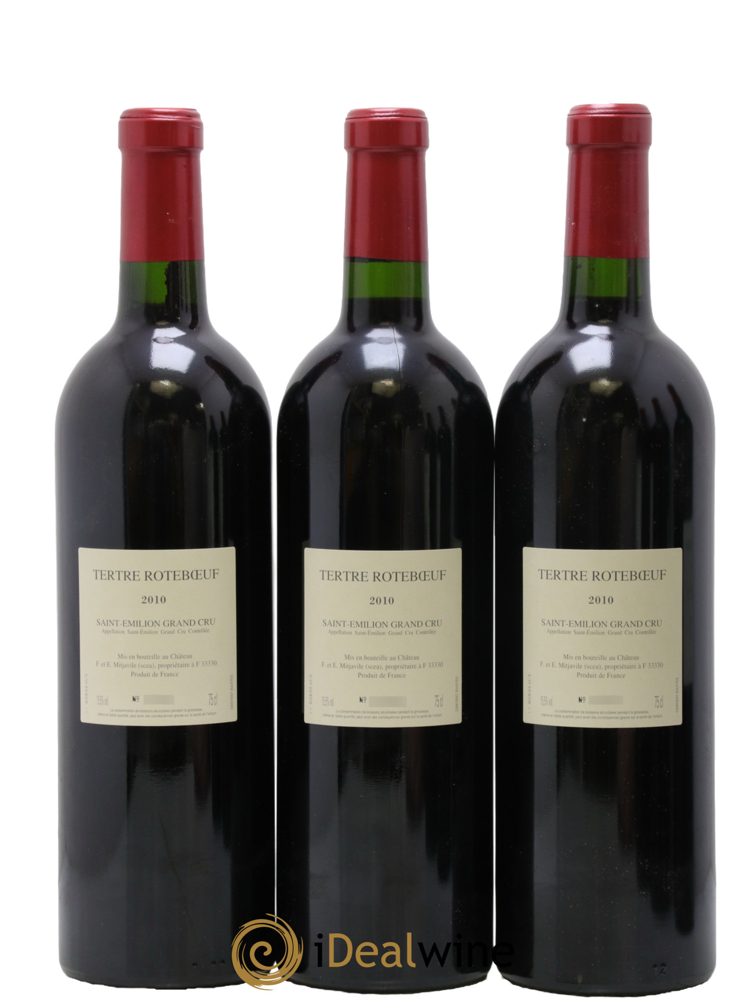 Château Tertre Roteboeuf 2010 - Posten von 6 Flaschen - 2