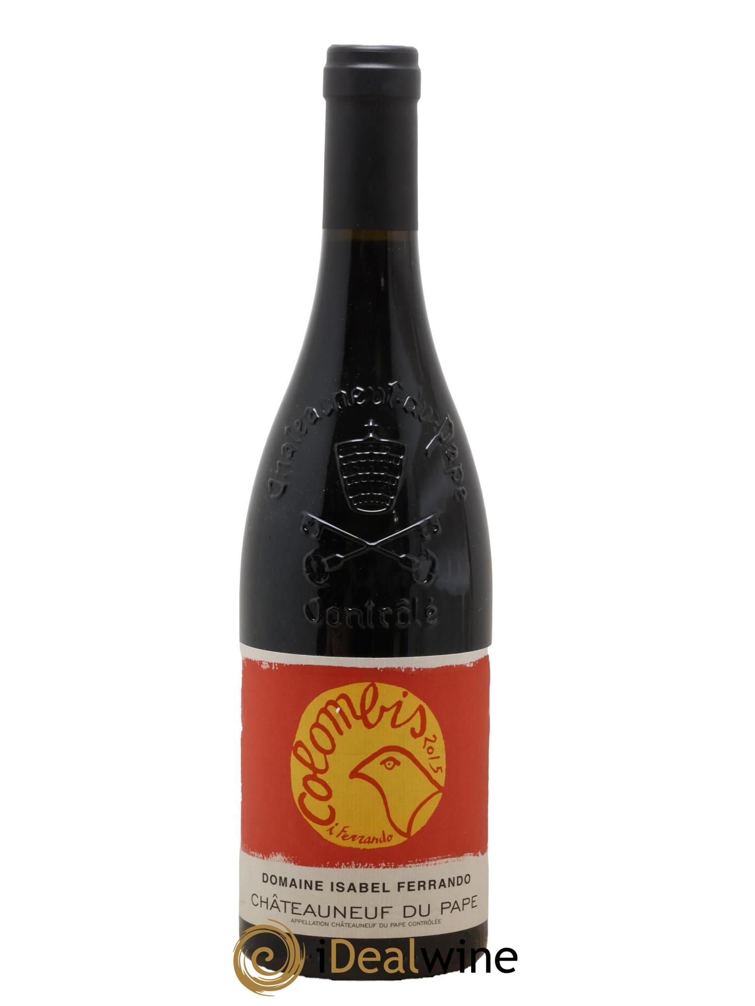 Châteauneuf-du-Pape Colombis Domaine Saint-Préfert 2015 - Lot de 1 bouteille - 0
