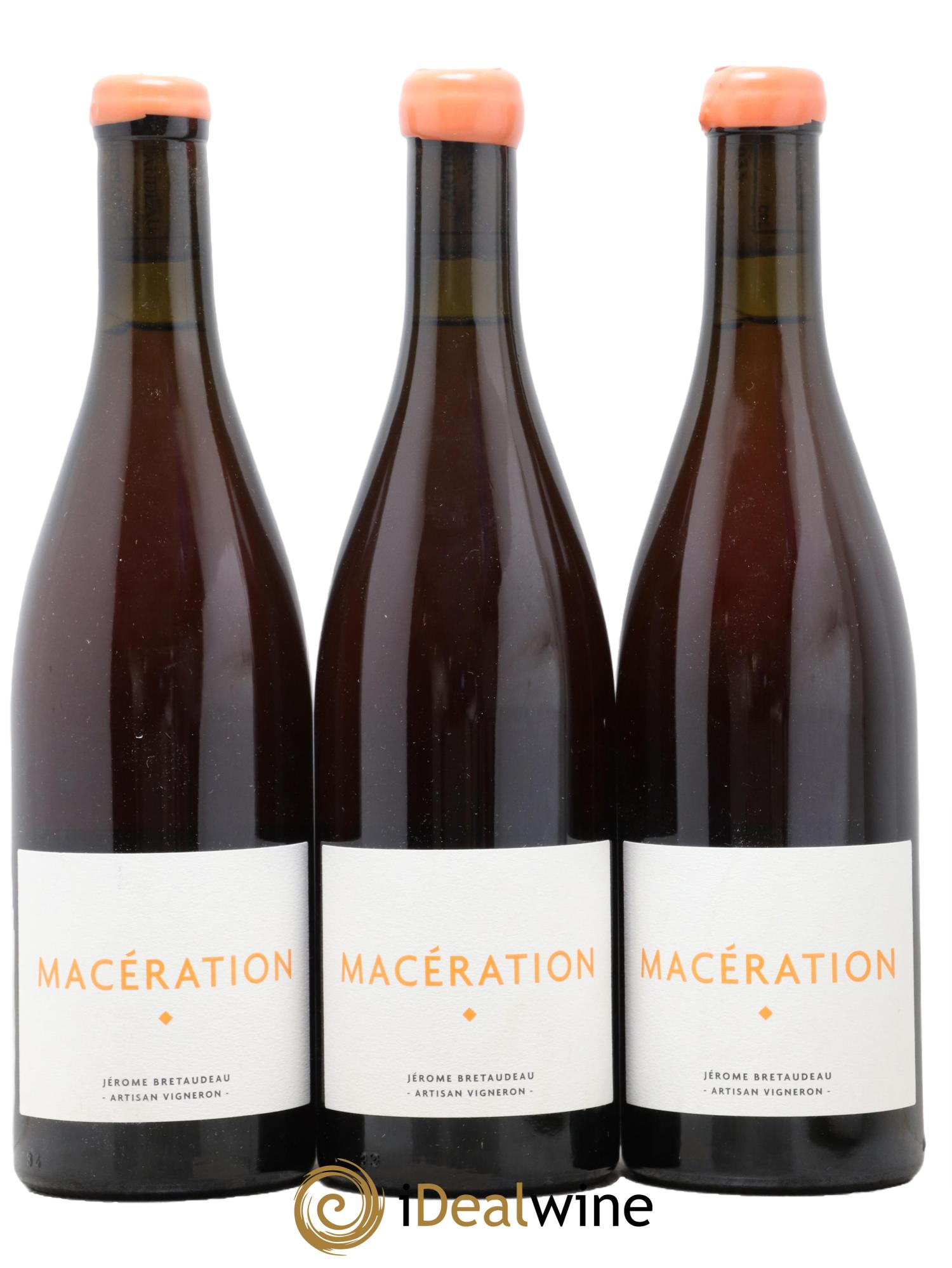 Vin de France Macération Jérôme Bretaudeau - Domaine de Bellevue 2021 - Lot de 3 bouteilles - 0