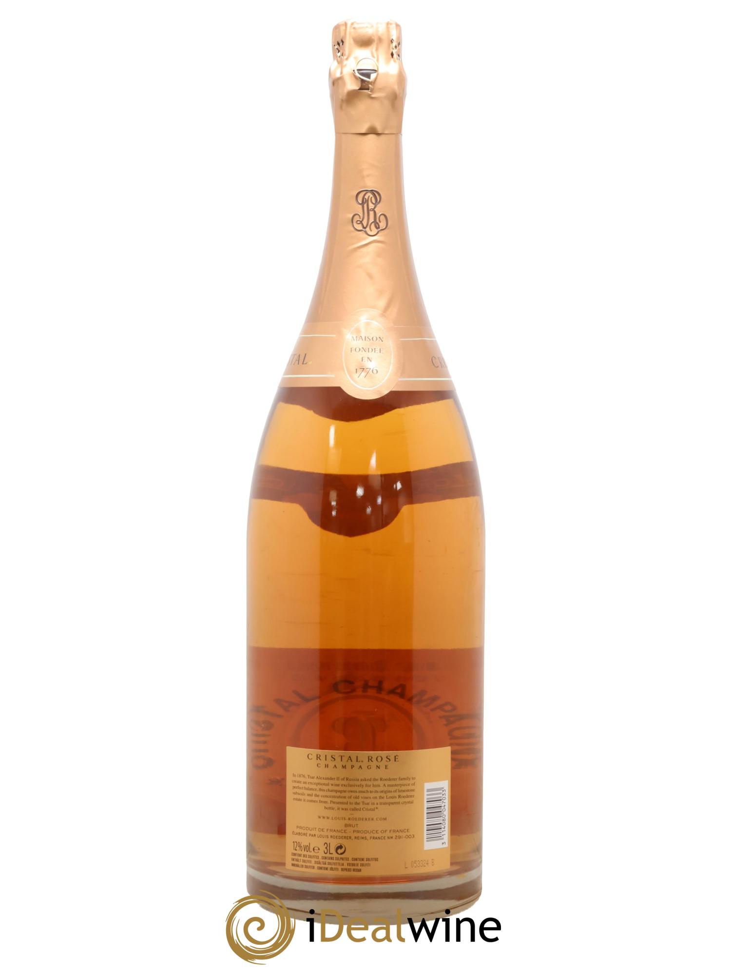 Cristal Louis Roederer 2008 - Lot de 1 double magnum - 2