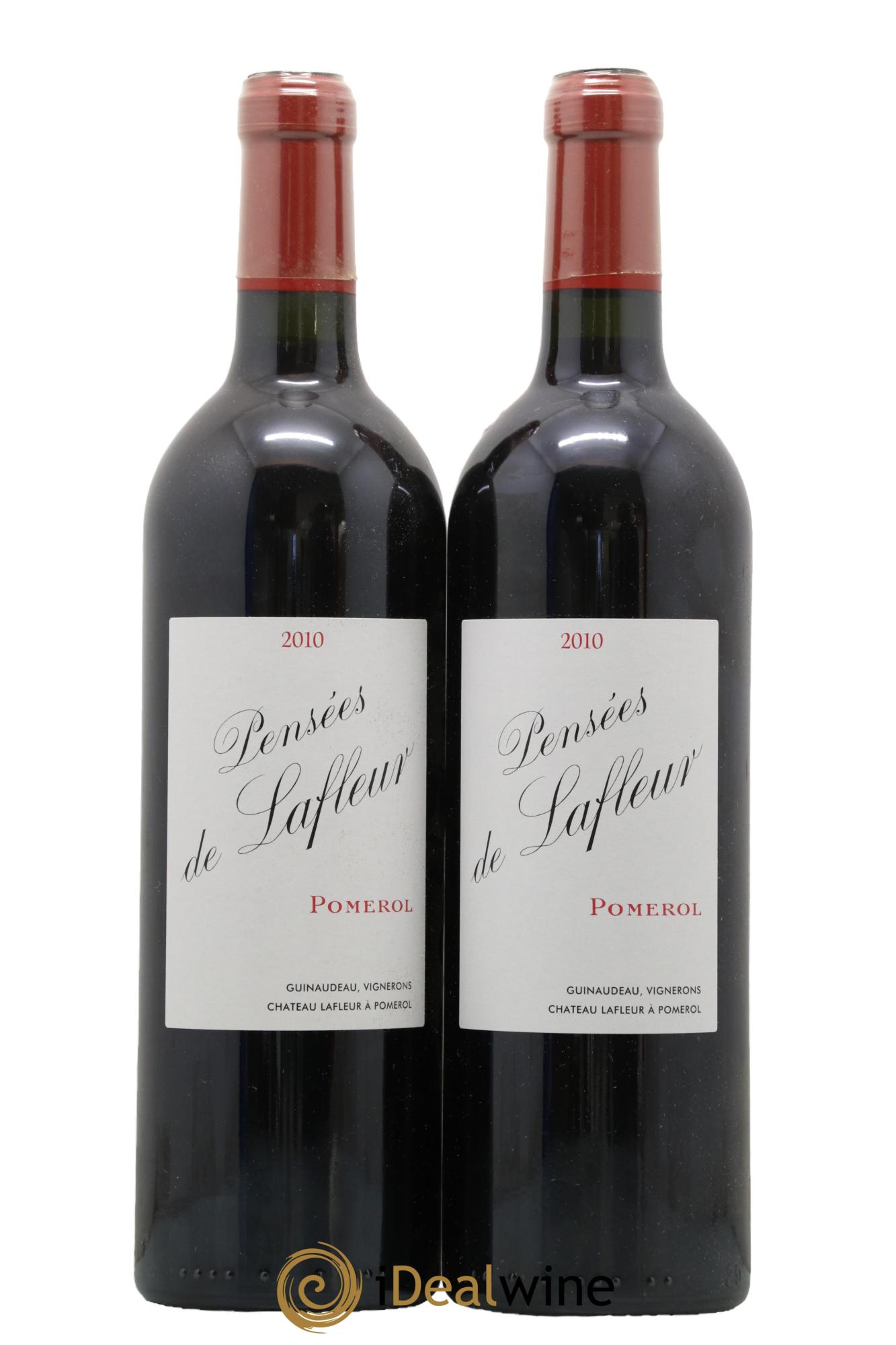 Pensées de Lafleur Second Vin 2010 - Lot de 2 bouteilles - 0