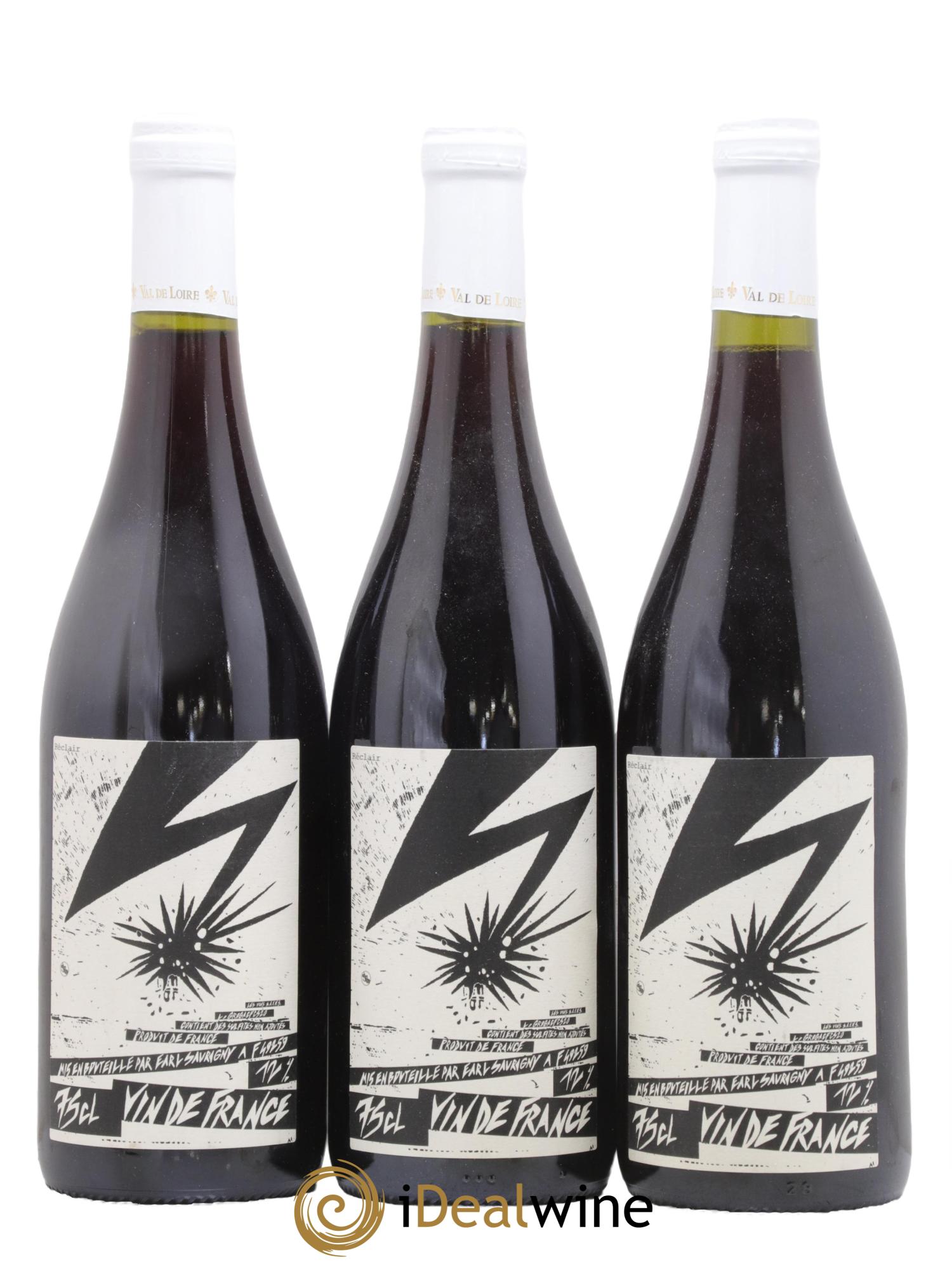 Vin de France Reclair Jérôme Saurigny 2020 - Lotto di 3 bottiglie - 0