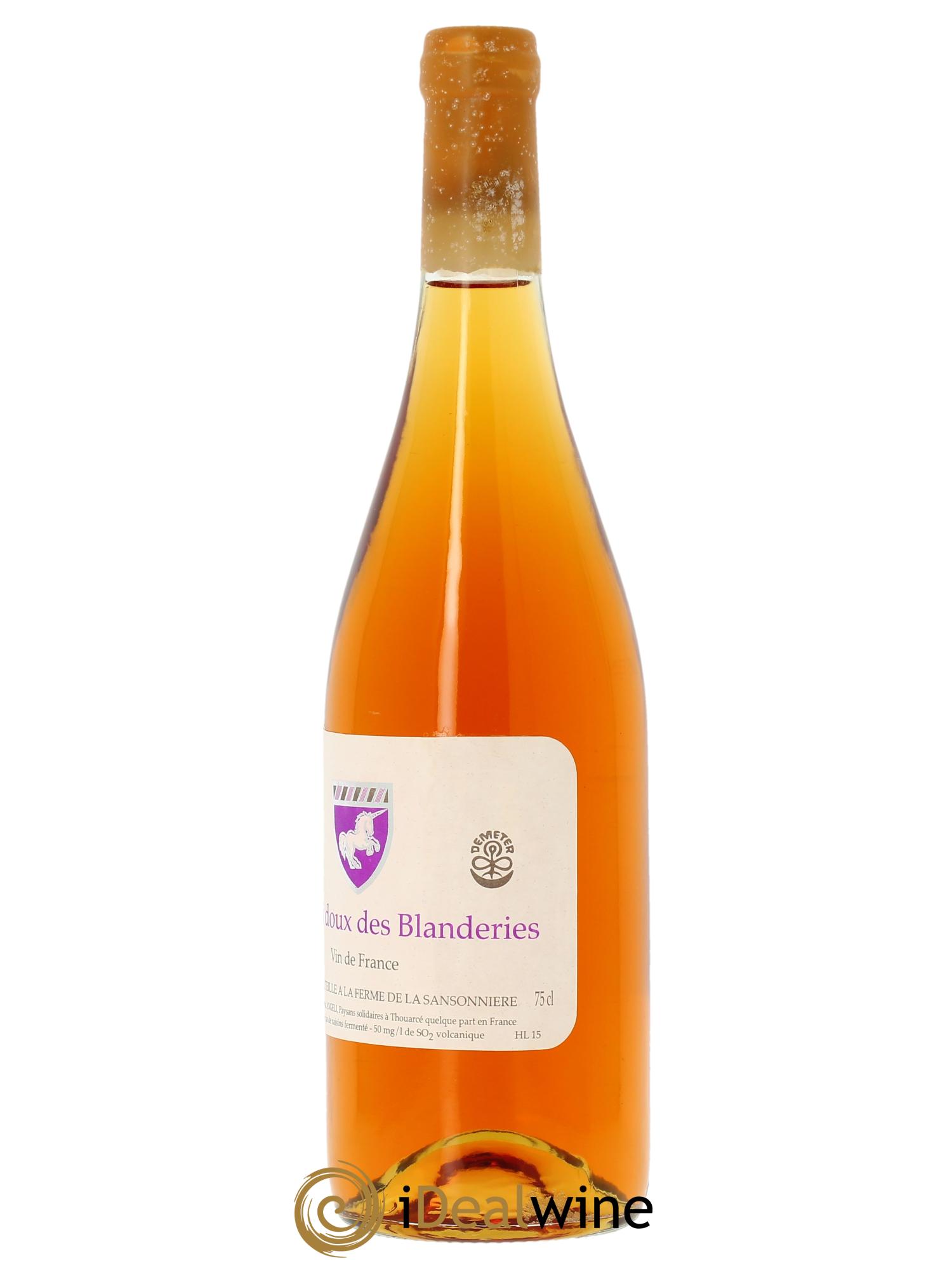 Vin de France Le Demi-doux des Blanderies Mark Angeli (Domaine) - Ferme de la Sansonnière 2010 - Lot of 1 bottle - 2