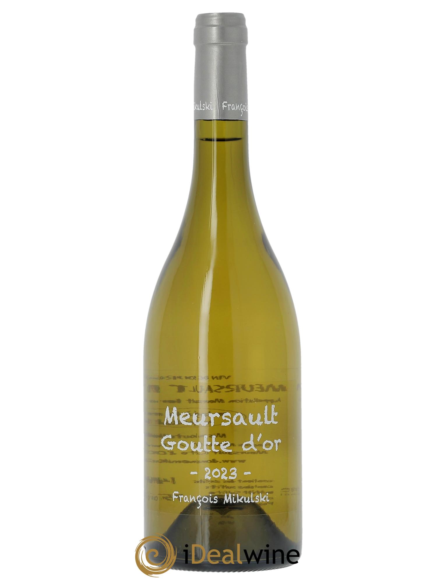 Meursault 1er Cru Goutte d'Or François Mikulski 2023 - Lot de 1 bouteille - 0