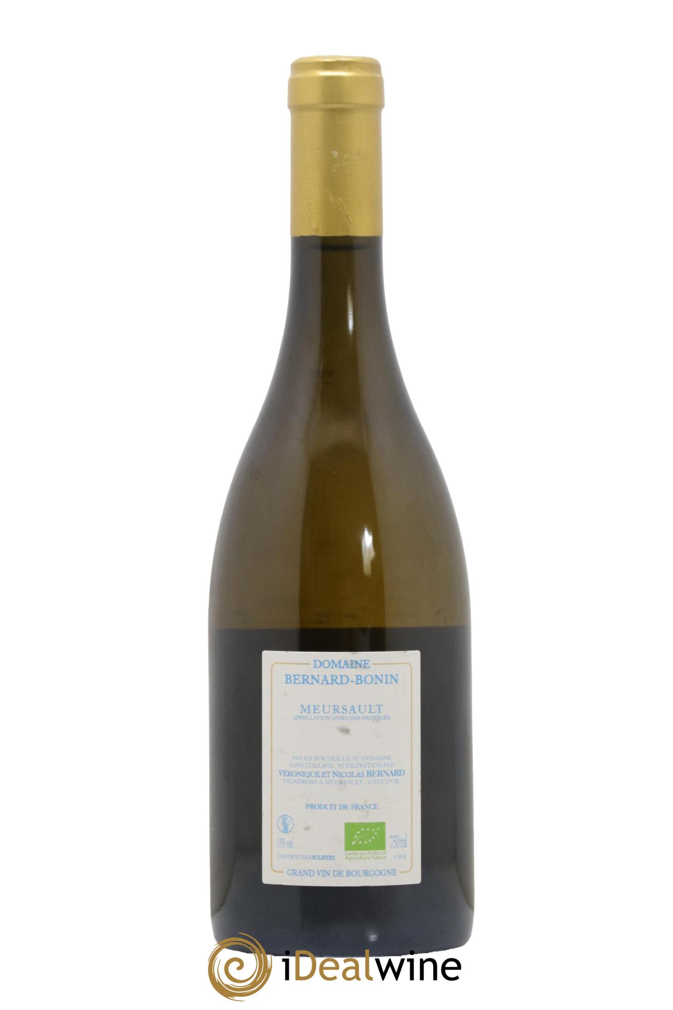 Meursault La Rencontre Bernard Bonin 2020 - Lot de 1 bouteille - 1