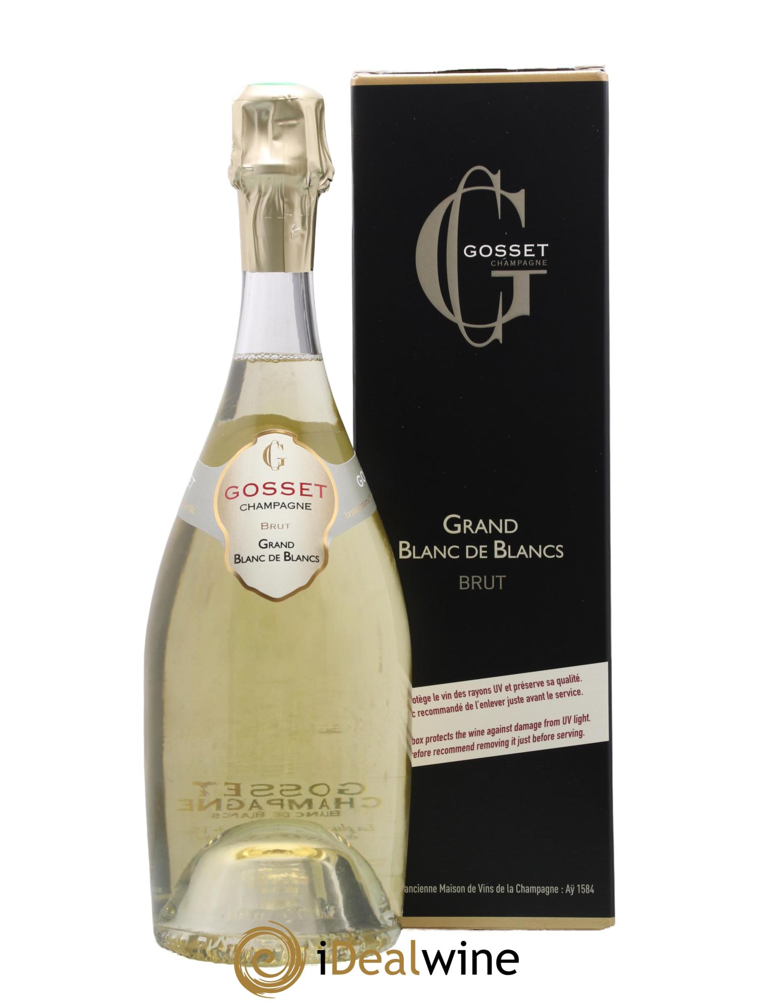 Grand Blanc de Blancs Gosset - Lot de 1 bouteille - 0