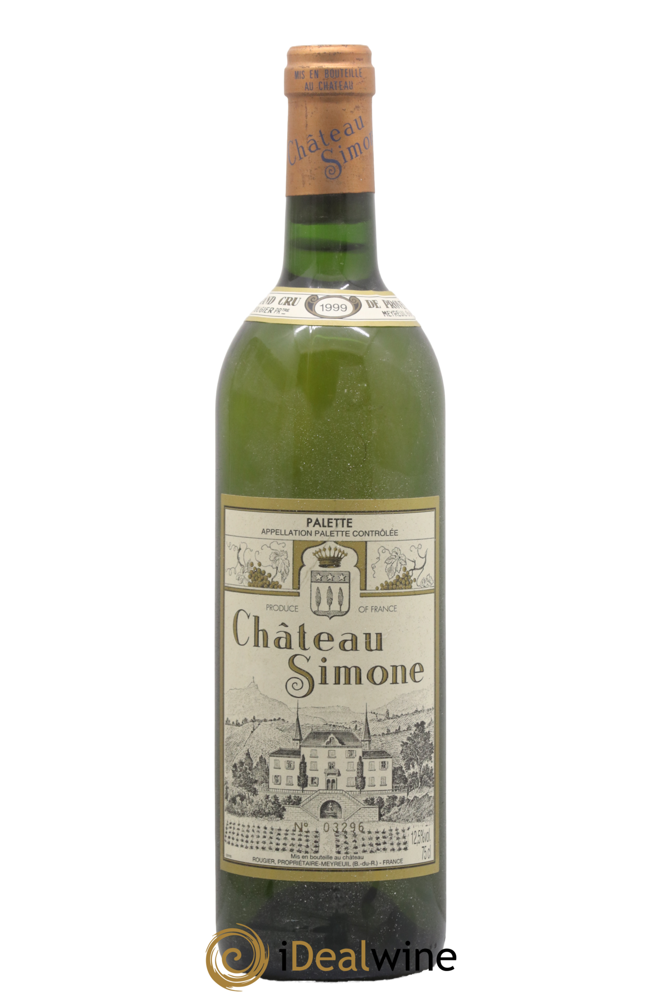 Palette Château Simone Famille Rougier 1999 - Lot of 1 bottle - 0
