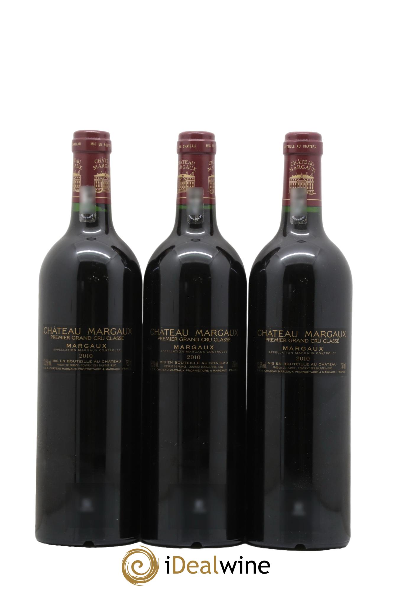 Château Margaux 1er Grand Cru Classé 2010 - Lot de 6 bouteilles - 4