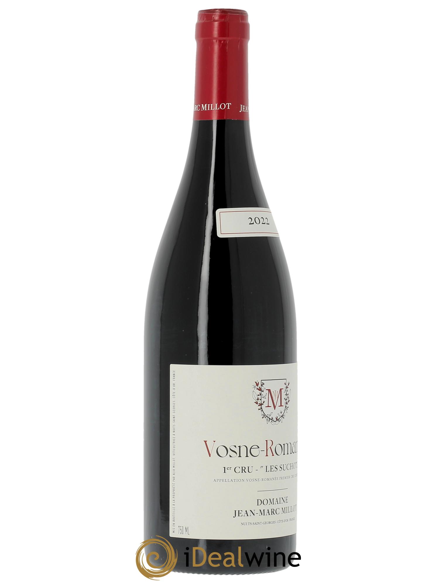 Vosne-Romanée 1er Cru Les Suchots Jean-Marc Millot 2022 - Lot de 1 bouteille - 2