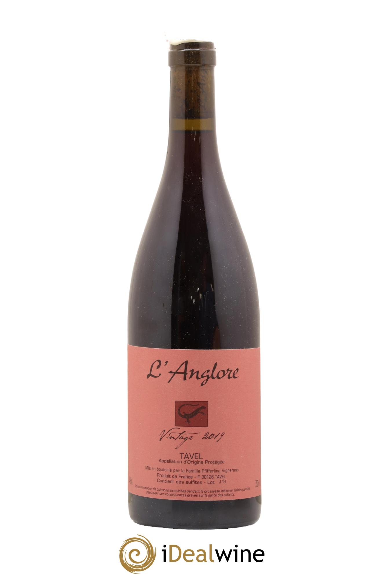 Tavel Vintage L'Anglore 2019 - Posten von 1 Flasche - 0
