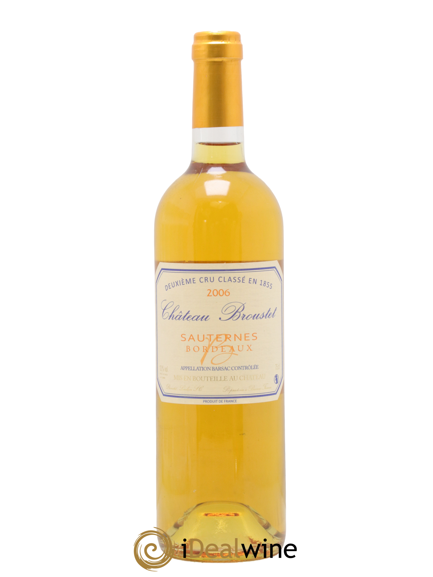 Château Broustet 2ème Grand Cru Classé 2006 - Lotto di 1 bottiglia - 0